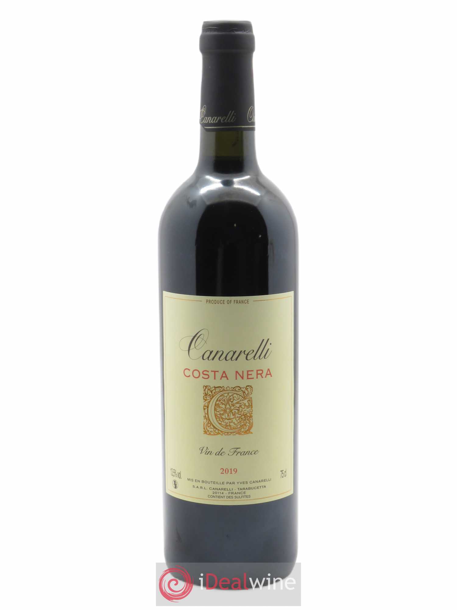 Vin de France Costa Nera Clos Canarelli 2019 - Lot de 1 bouteille - 0