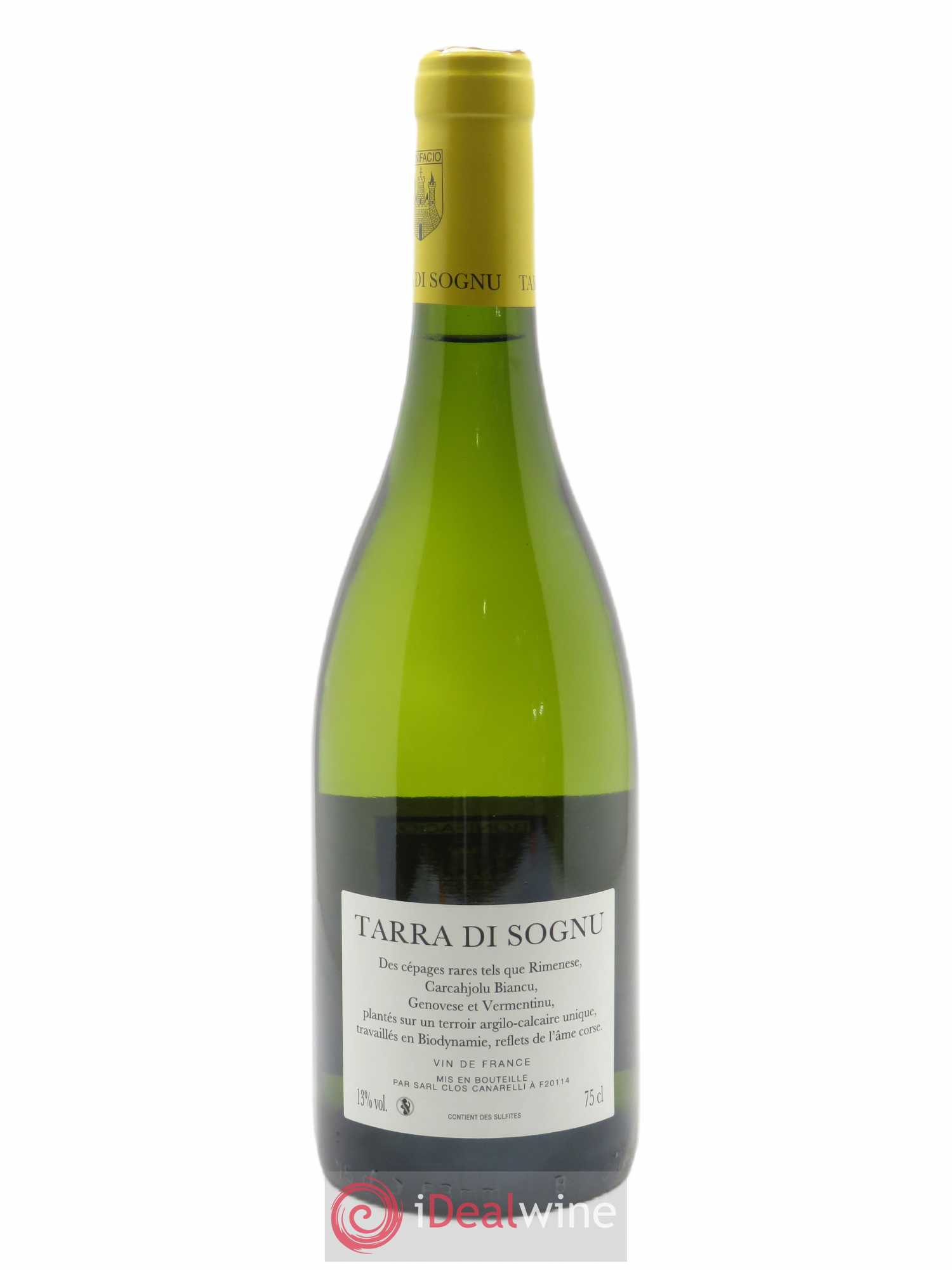 Vin de France Tarra di Sognu Clos Canarelli 2021 - Lot de 1 bouteille - 1