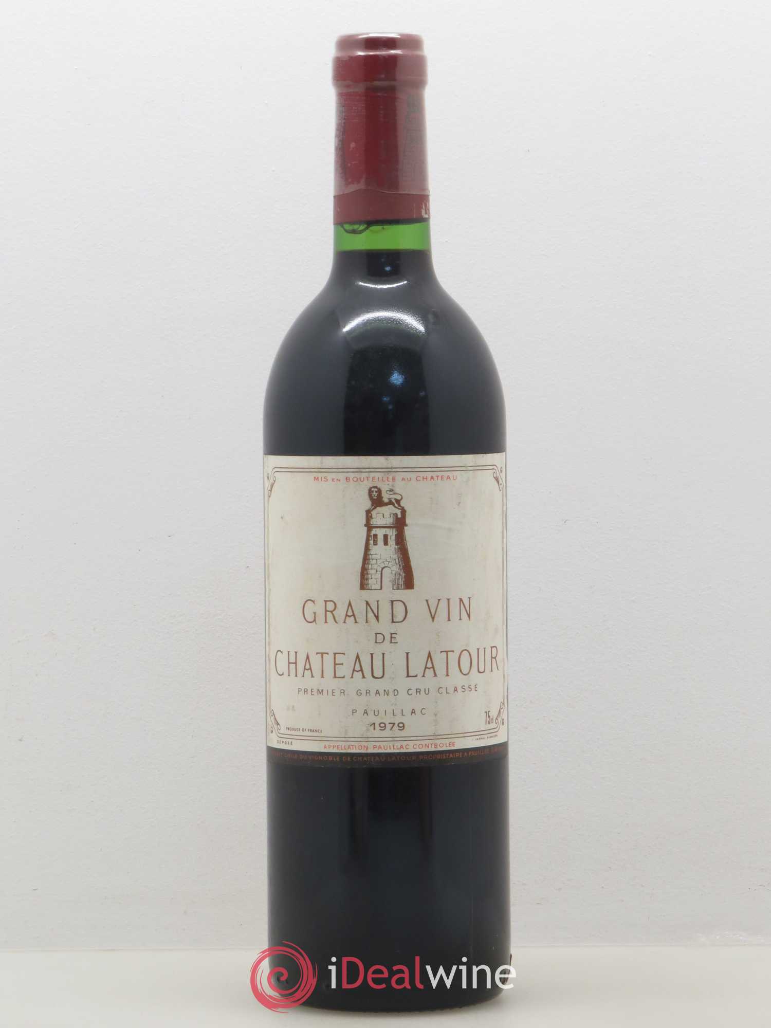 Château Latour 1er Grand Cru Classé 1979 - Lot de 1 bouteille - 0