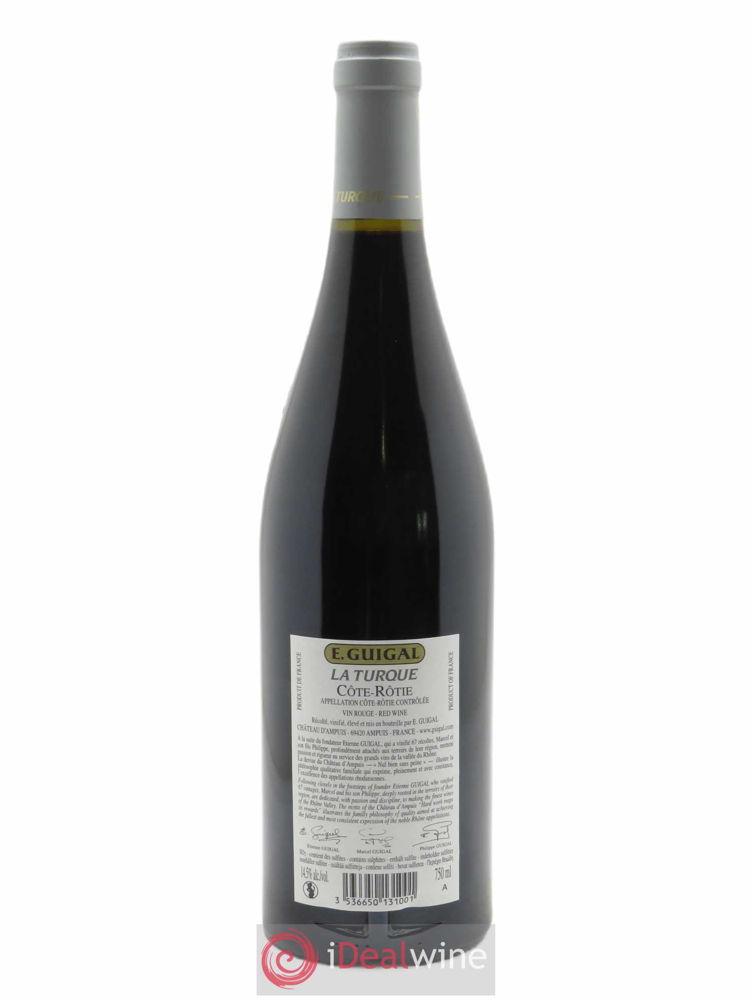 Côte-Rôtie La Turque Guigal 2018 - Lot de 1 bouteille - 1