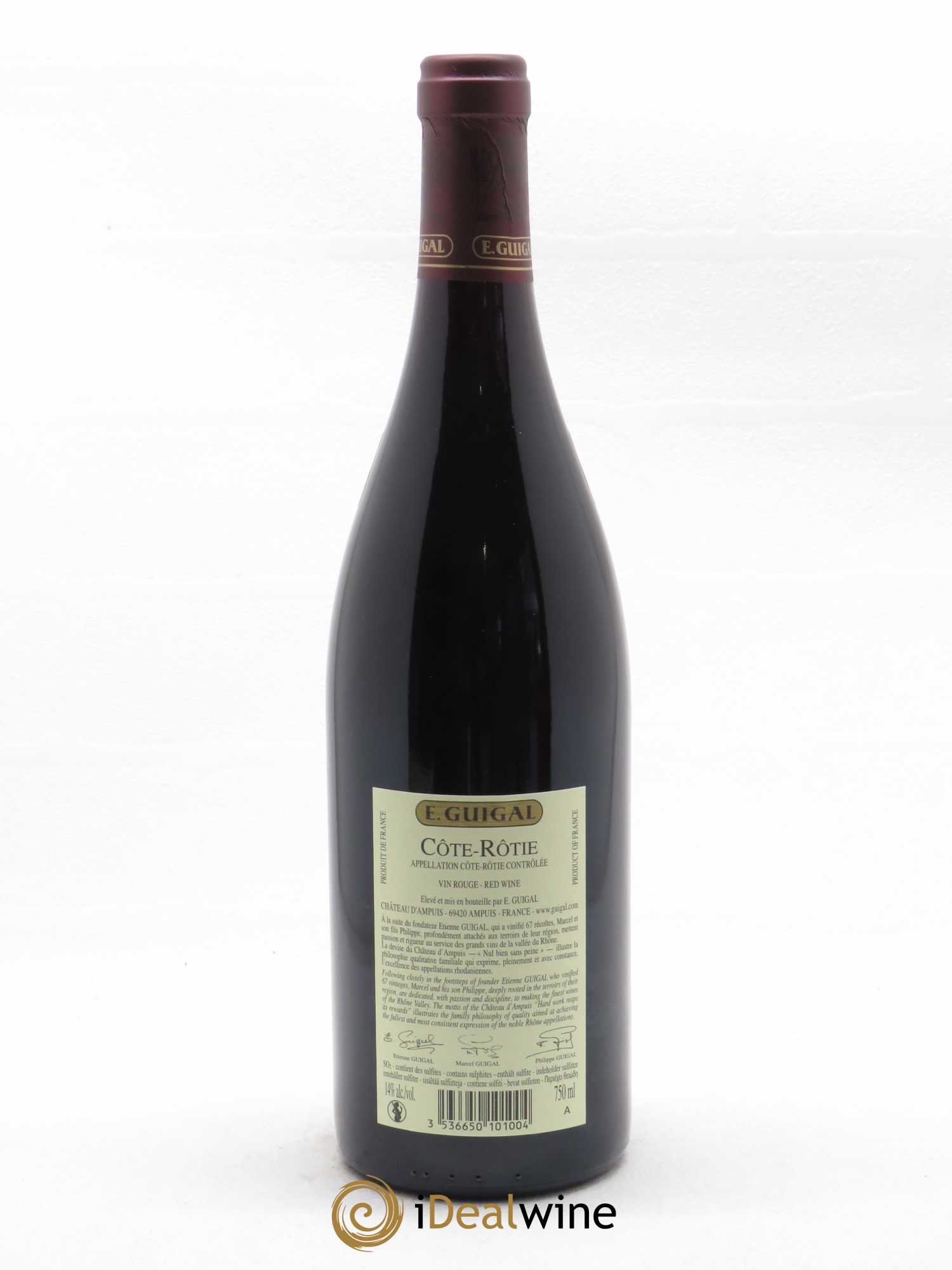 Côte-Rôtie Côtes Brune et Blonde Guigal 2019 - Lot de 1 bouteille - 1