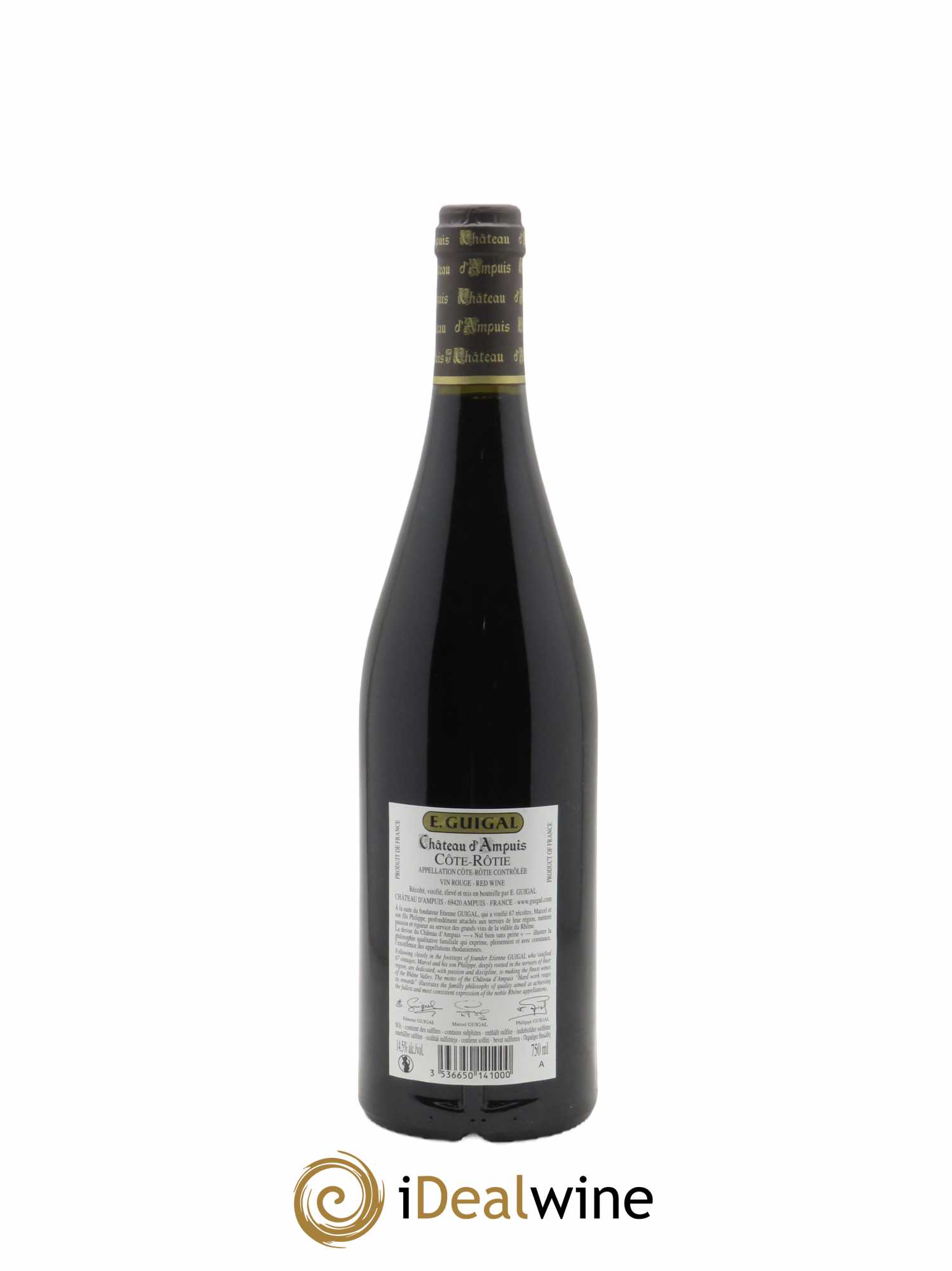 Côte-Rôtie Château d'Ampuis Guigal 2019 - Lot de 1 bouteille - 1