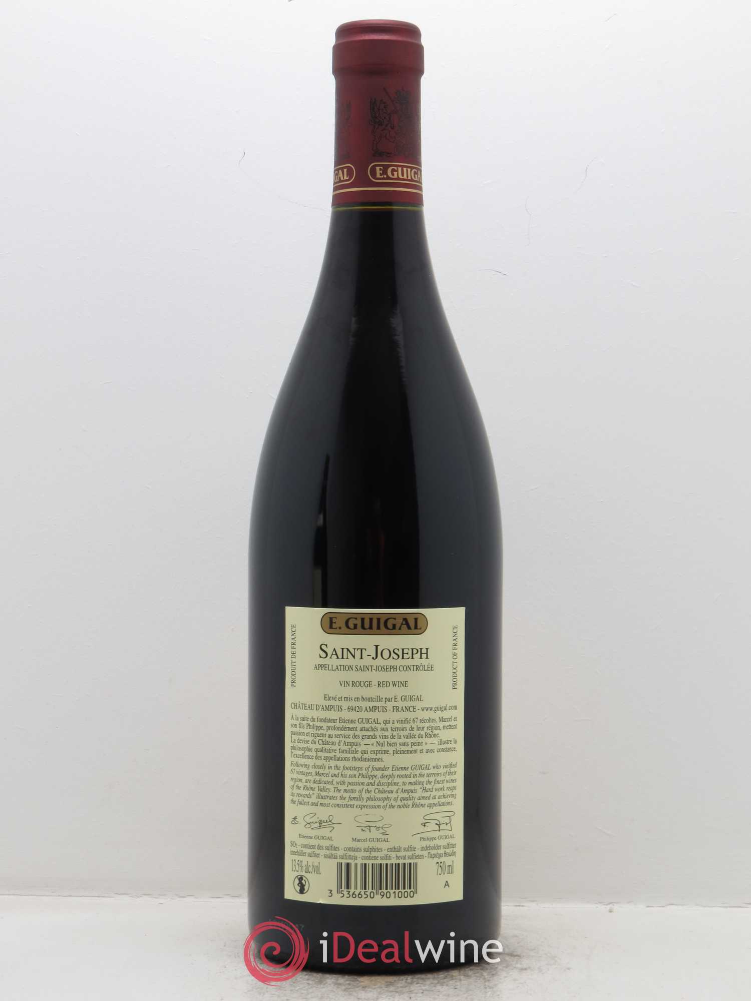 Saint-Joseph Guigal 2016 - Lot de 1 bouteille - 1