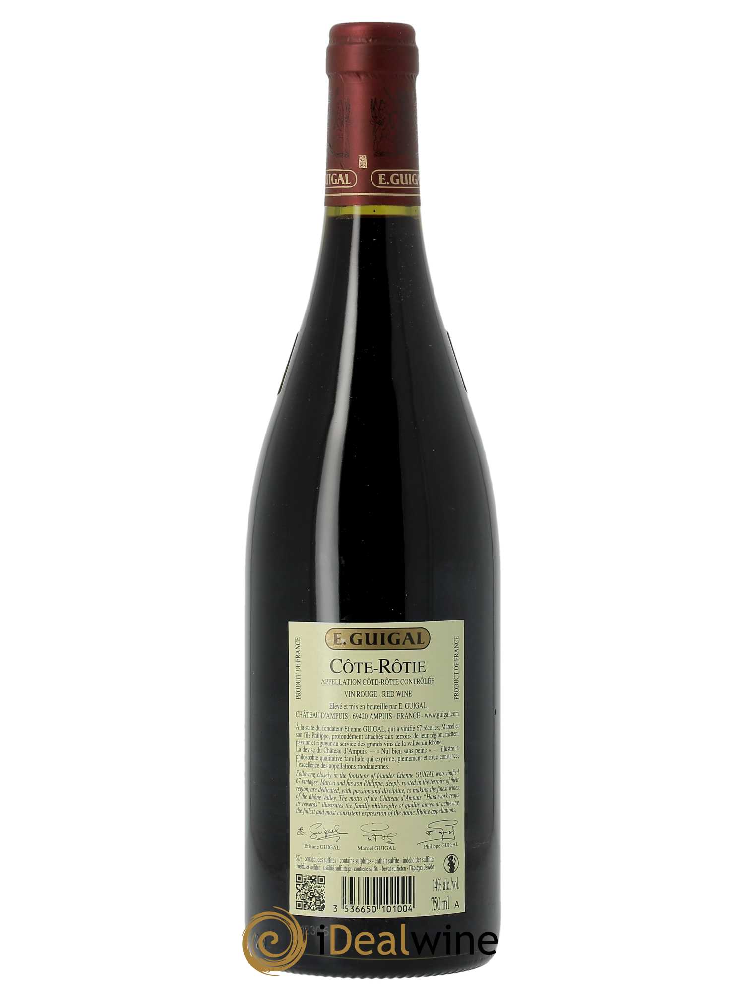 Côte-Rôtie Côtes Brune et Blonde Guigal 2020 - Lot of 1 bottle - 1