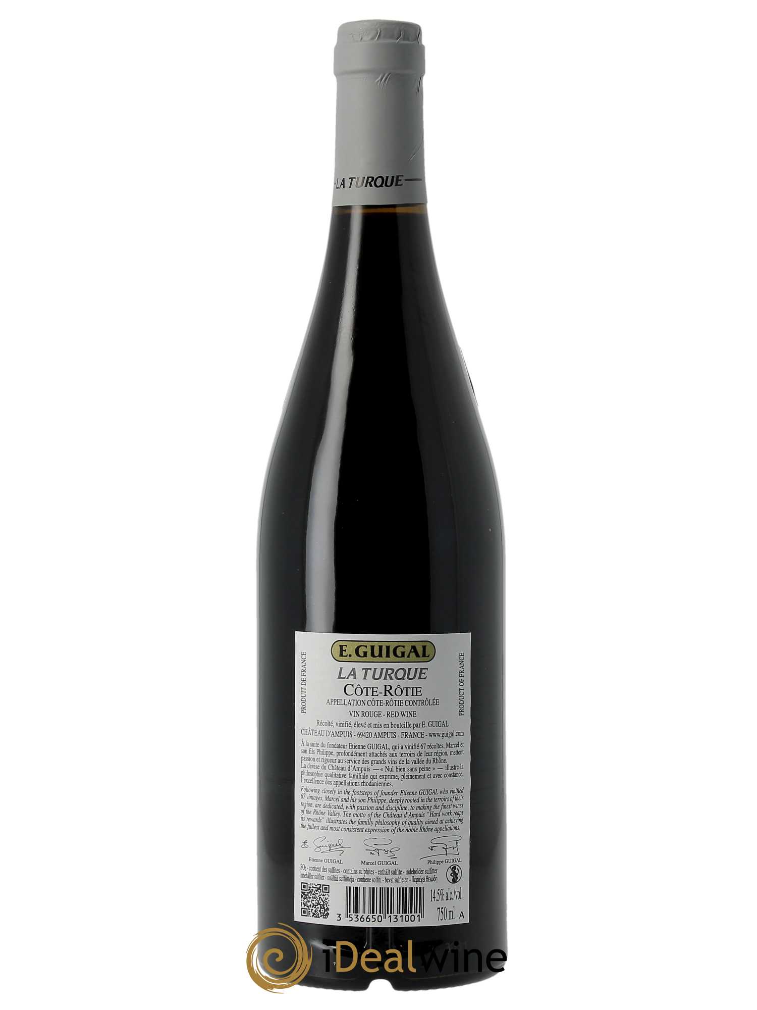 Côte-Rôtie La Turque Guigal (CBO à partir de 6 BTS) 2019 - Lot de 1 bouteille - 3