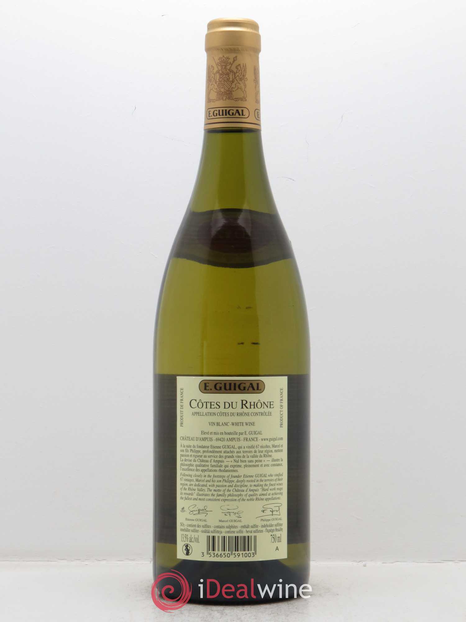Côtes-du-Rhône Guigal 2017 - Lot de 1 bouteille - 1