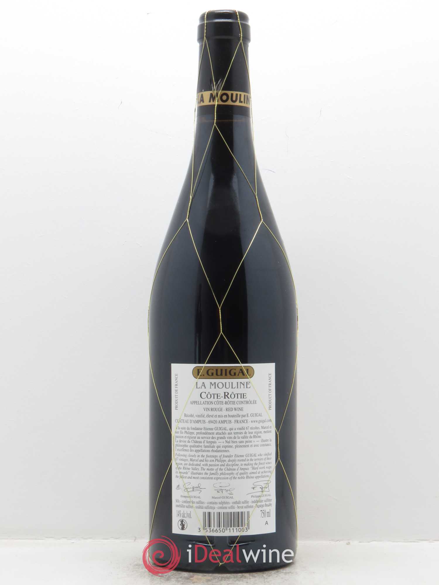 Côte-Rôtie La Mouline Guigal 2015 - Lot de 1 bouteille - 1