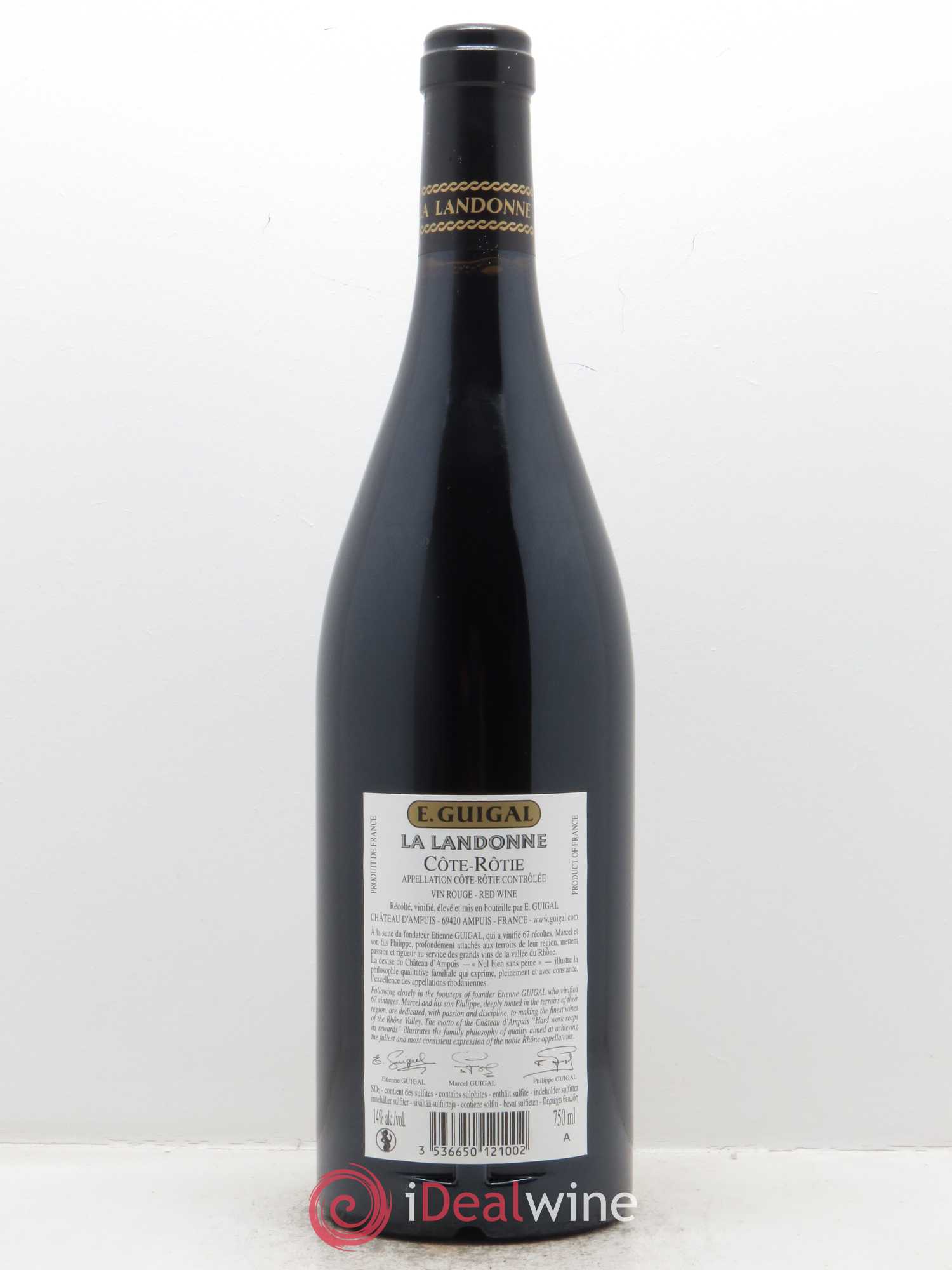 Côte-Rôtie La Landonne Guigal 2015 - Lot de 1 bouteille - 1
