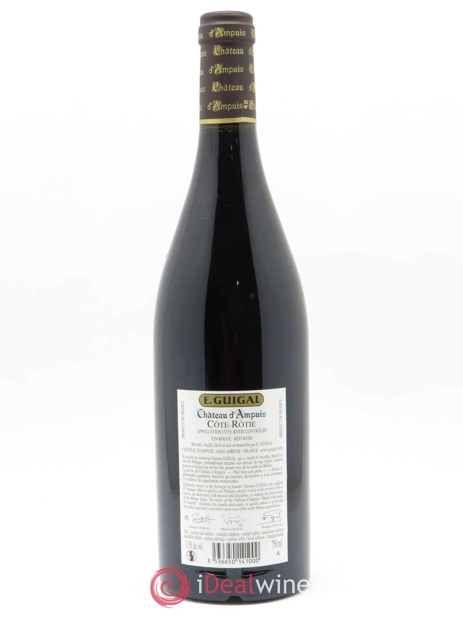Côte-Rôtie Château d'Ampuis Guigal 2016 - Lot de 1 bouteille - 1