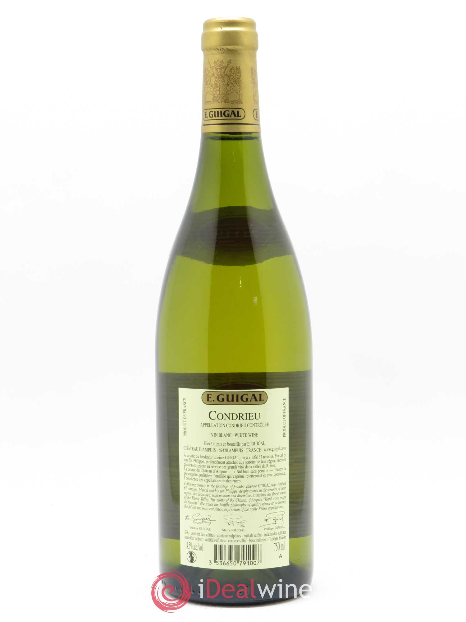 Condrieu Guigal 2018 - Lot de 1 bouteille - 1
