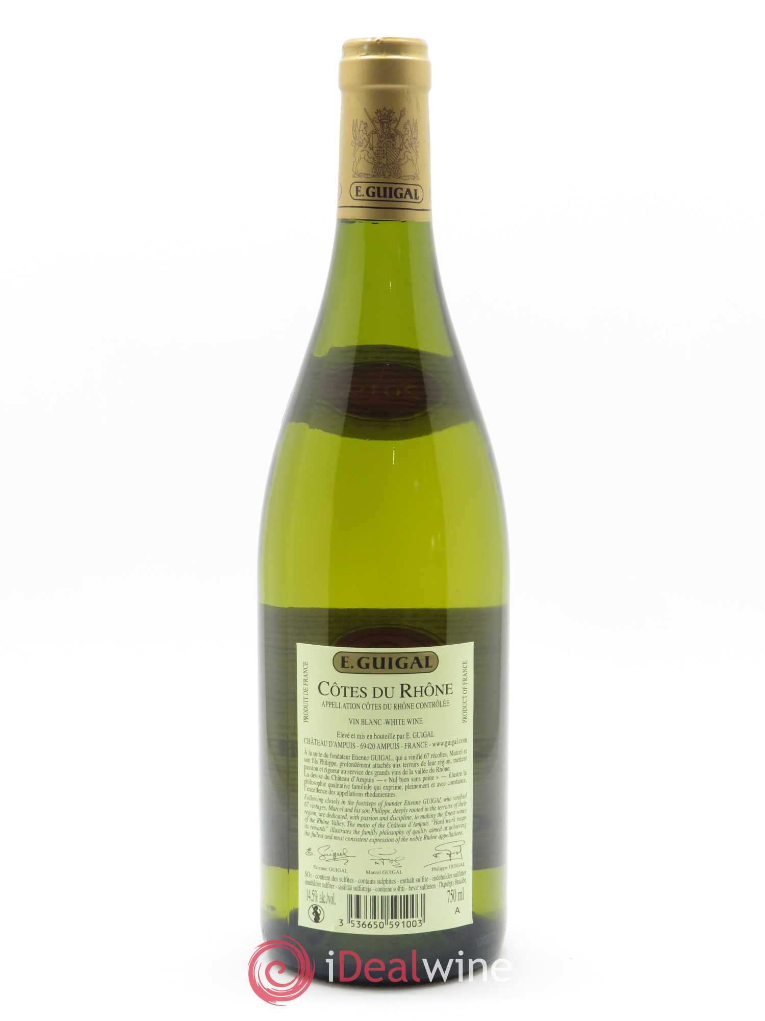 Côtes-du-Rhône Guigal 2019 - Lot de 1 bouteille - 1