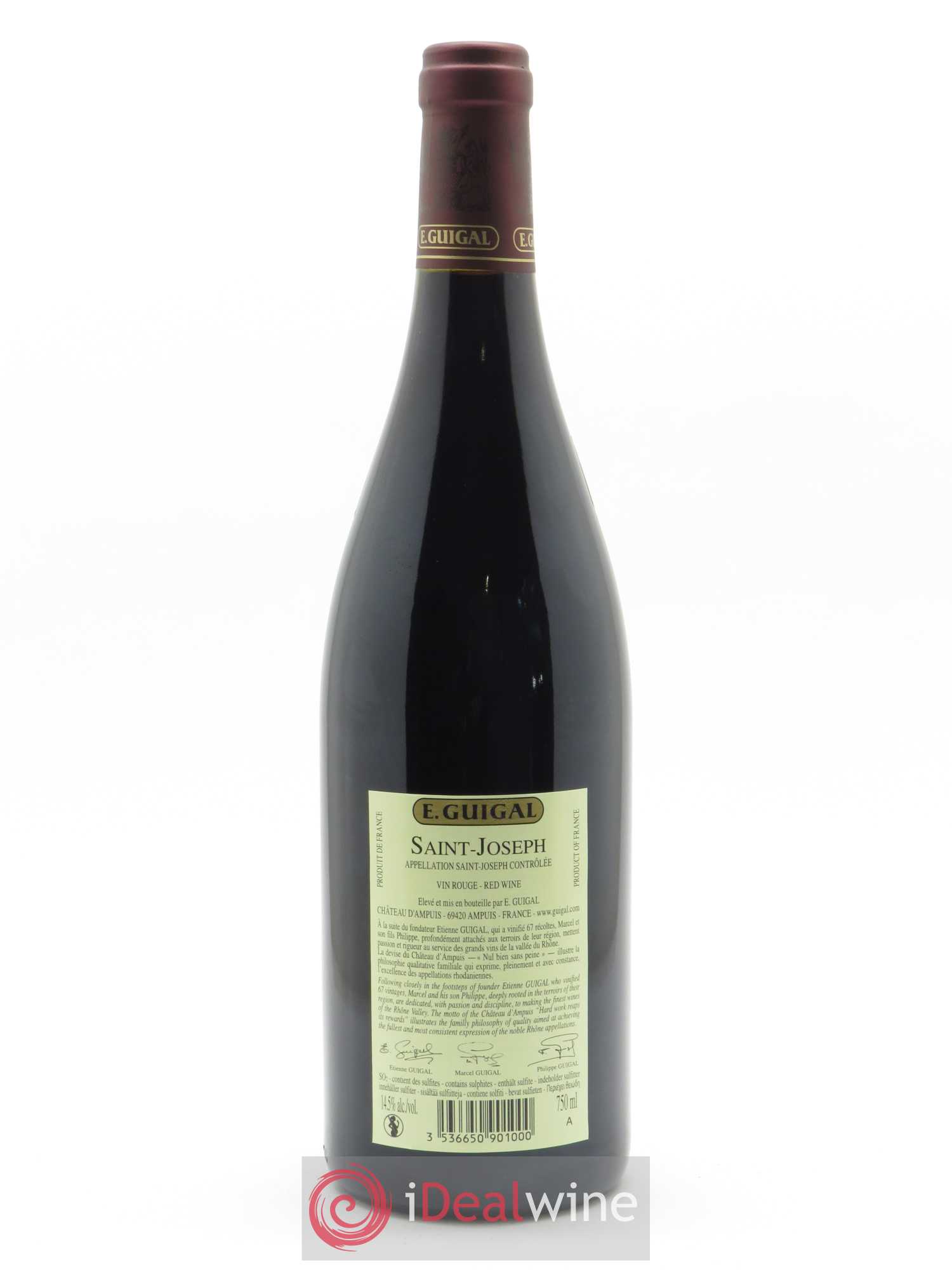 Saint-Joseph Guigal 2018 - Lot de 1 bouteille - 1