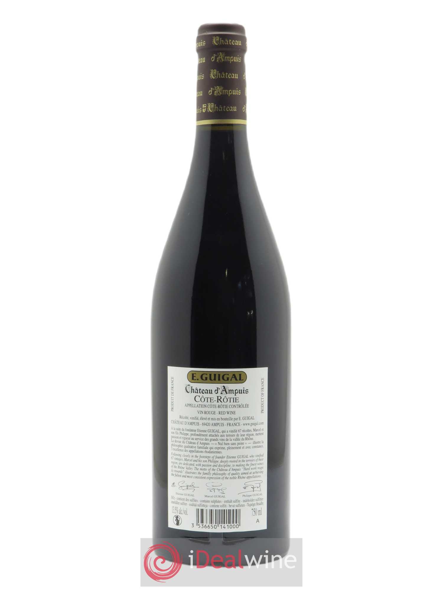 Hermitage Guigal 2012 - Lot de 1 bouteille - 1