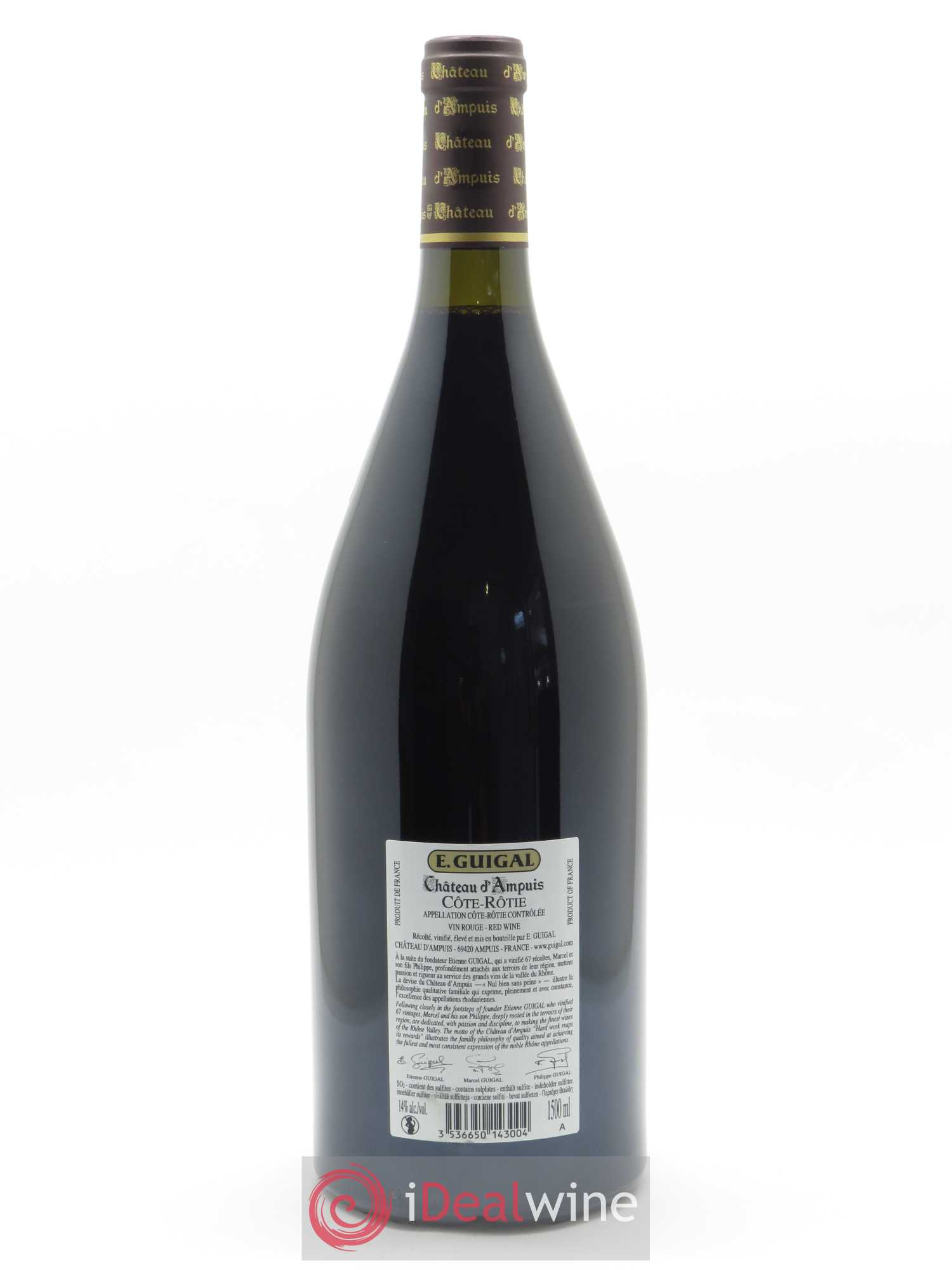 Côte-Rôtie Château d'Ampuis Guigal 2017 - Lot de 1 magnum - 1