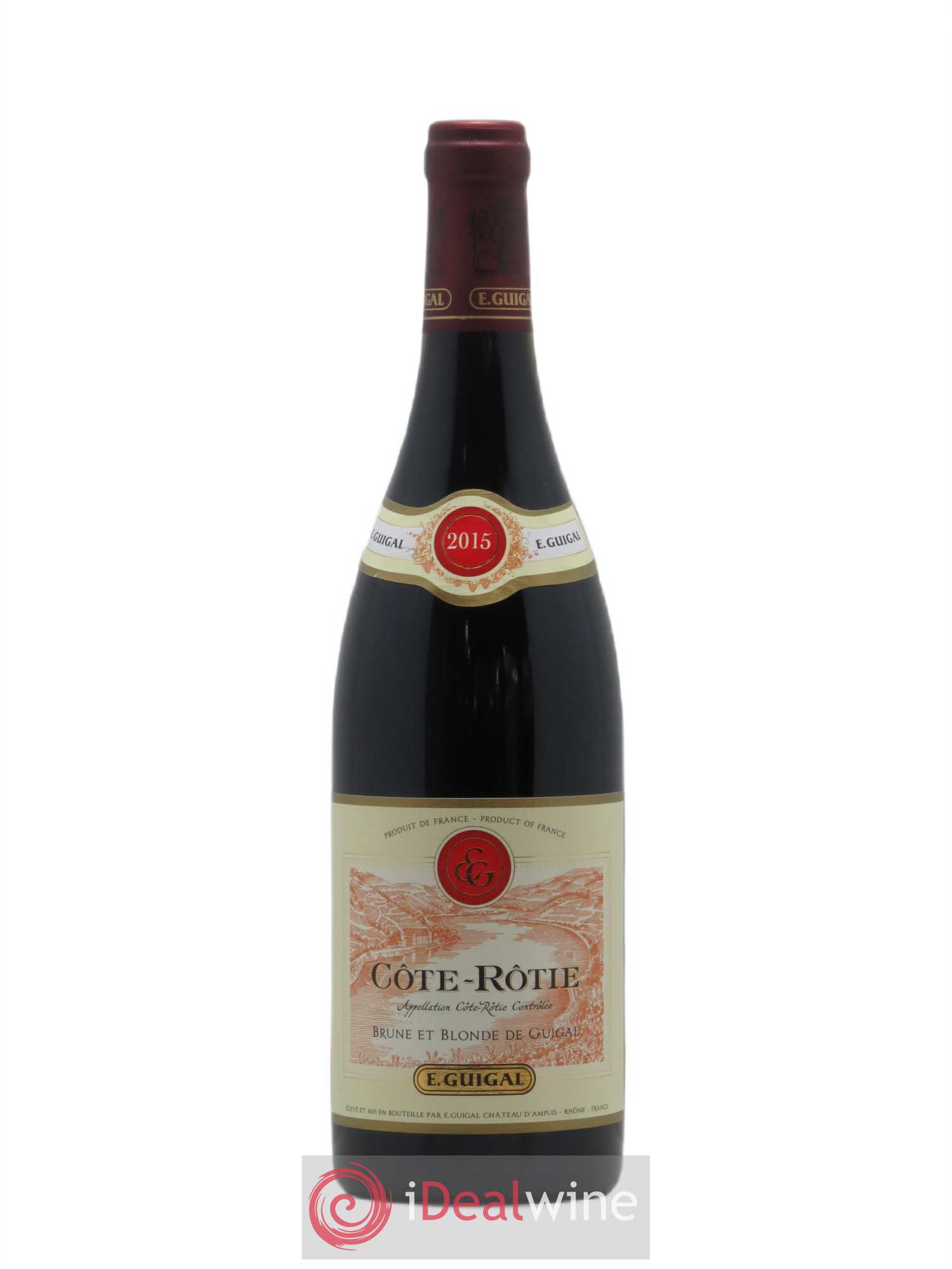 Côte-Rôtie Côtes Brune et Blonde Guigal 2015 - Lot de 1 bouteille - 0