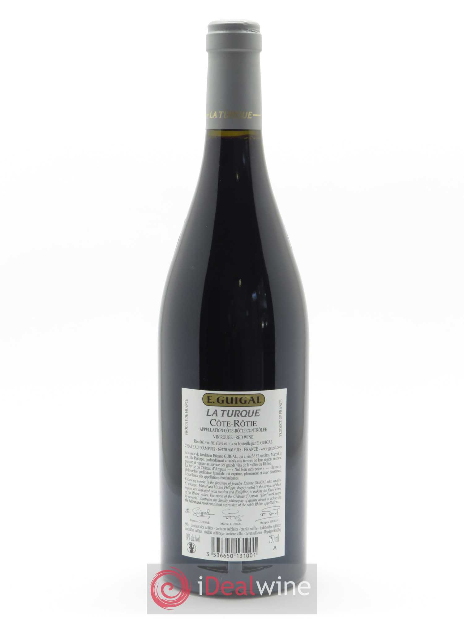 Côte-Rôtie La Turque Guigal 2017 - Lot de 1 bouteille - 1