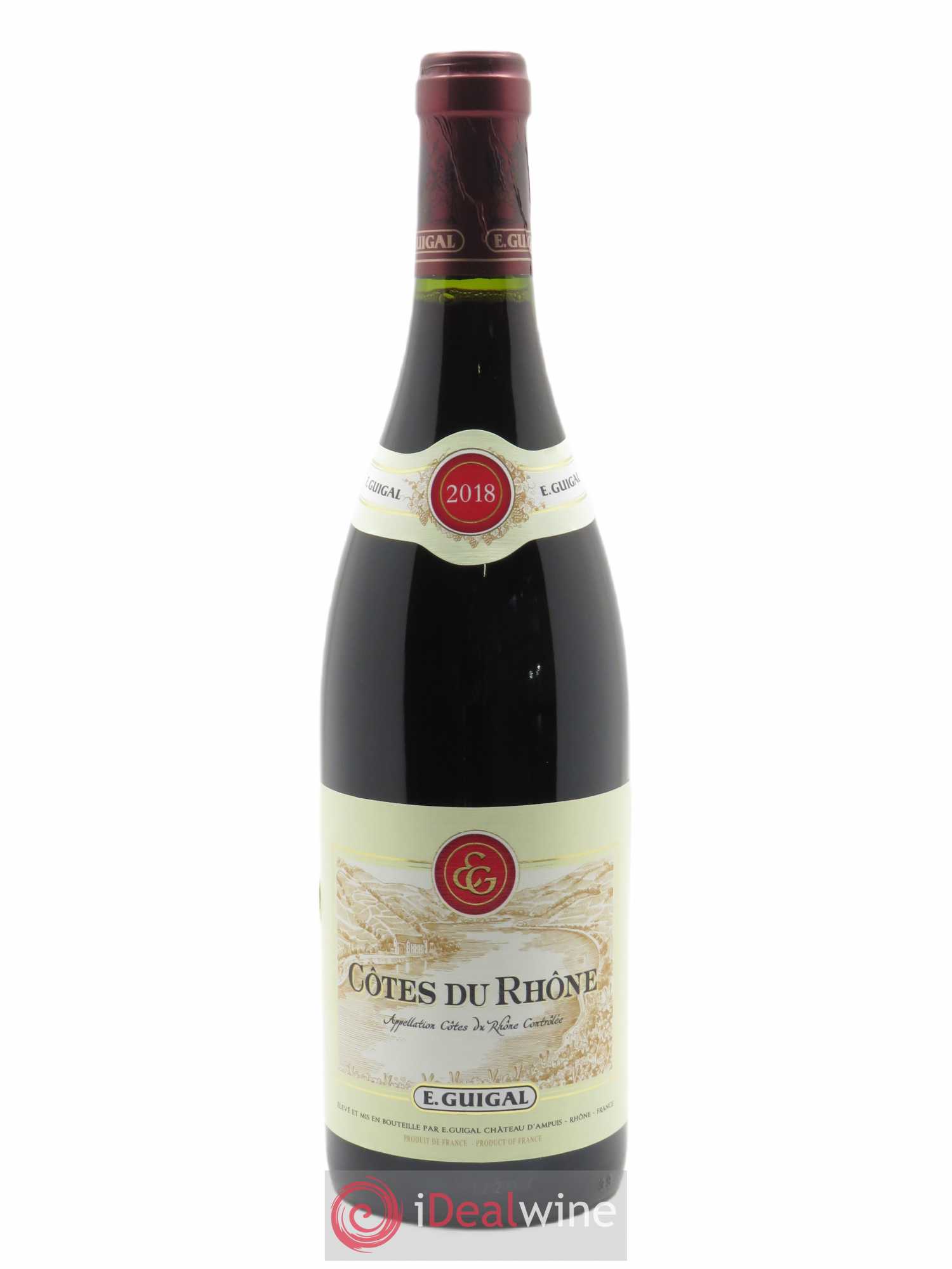 Côtes-du-Rhône Guigal 2018 - Lot of 1 bottle - 0
