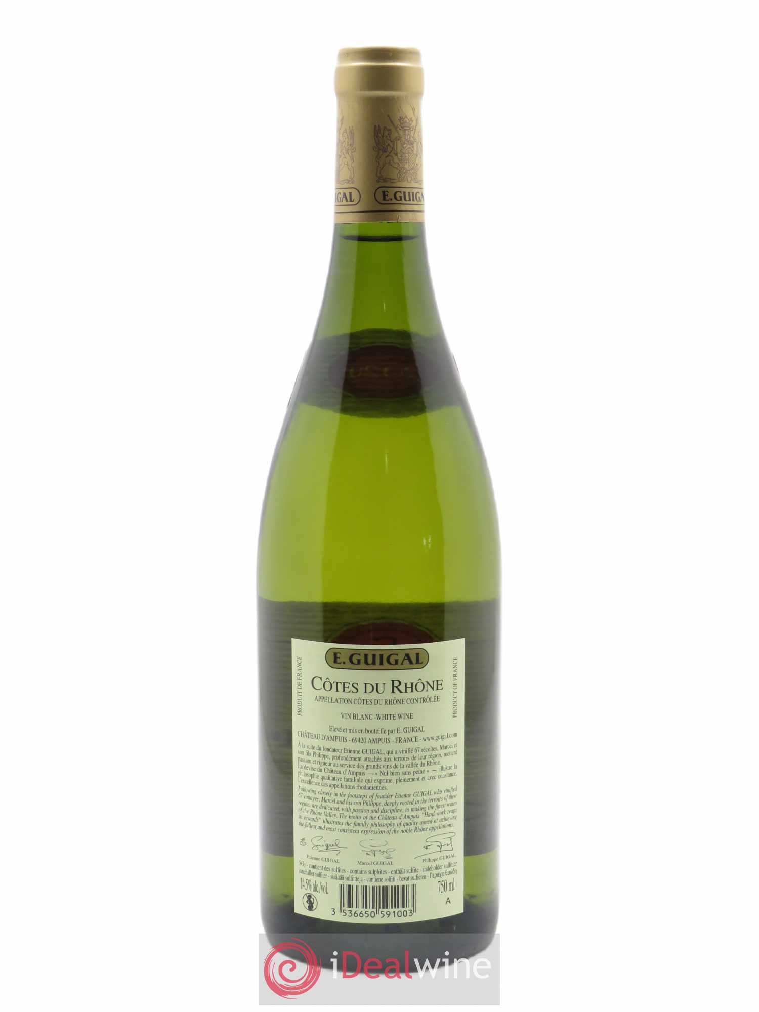 Côtes-du-Rhône Guigal 2020 - Lot de 1 bouteille - 1