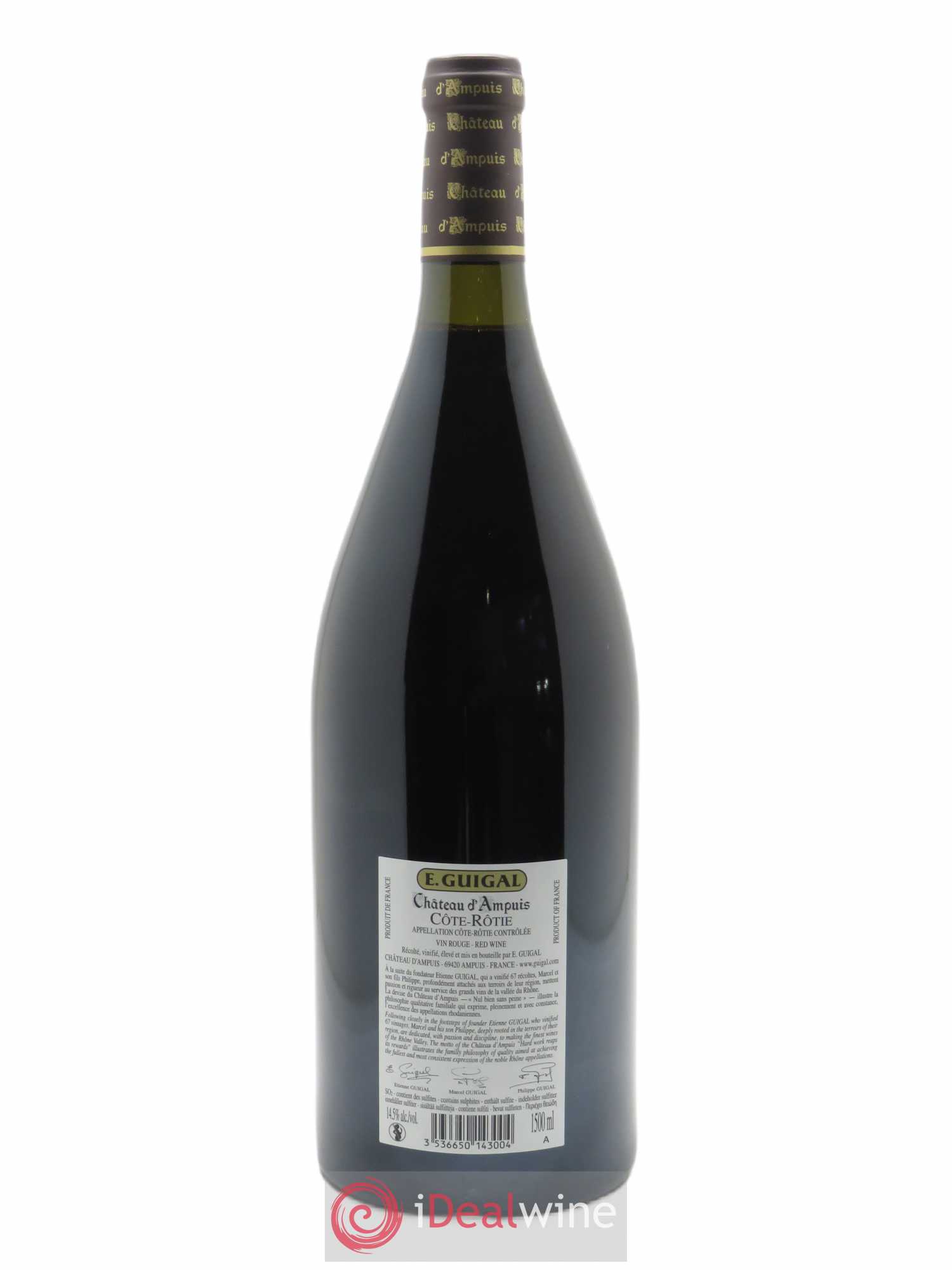 Côte-Rôtie Château d'Ampuis Guigal 2018 - Lot de 1 magnum - 1