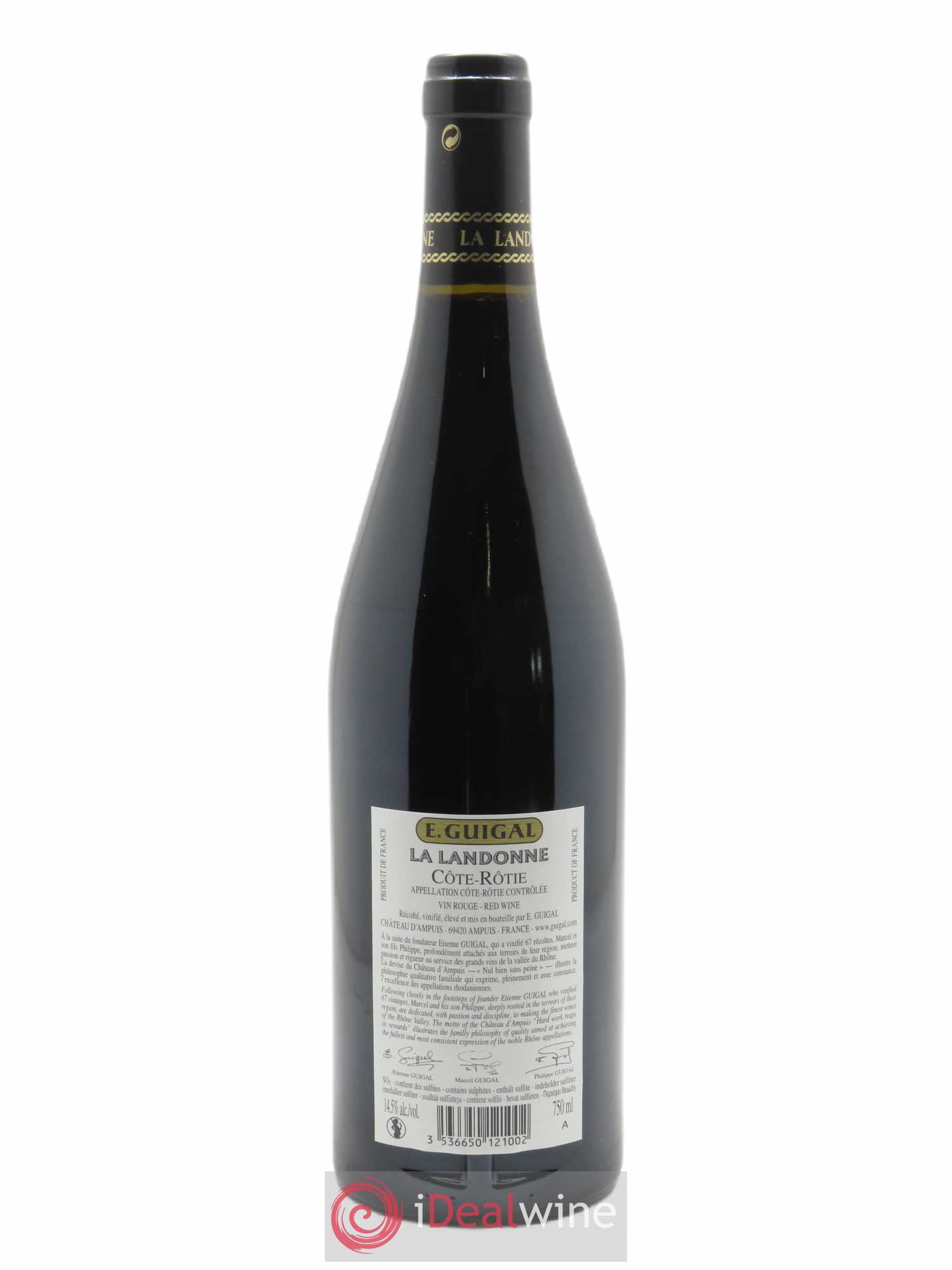 Côte-Rôtie La Landonne Guigal 2018 - Lot de 1 bouteille - 1