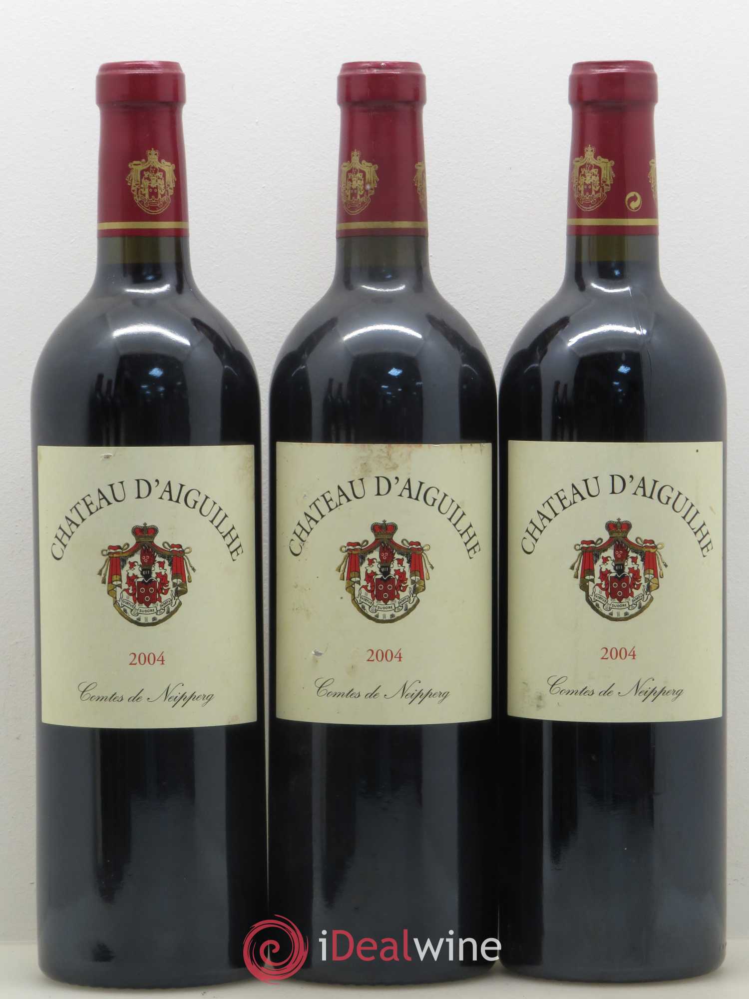 Château d' Aiguilhe 2004 - Posten von 6 Flaschen - 2