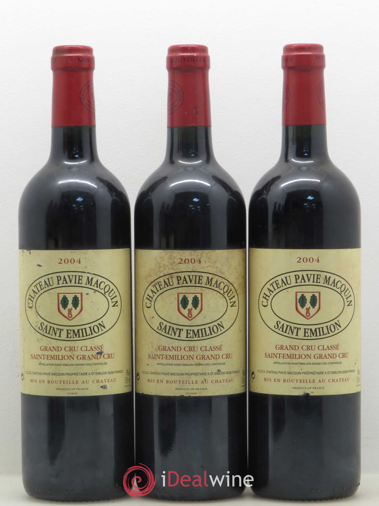 Château Pavie Macquin 1er Grand Cru Classé B 2004 - Lot de 6 bouteilles - 2