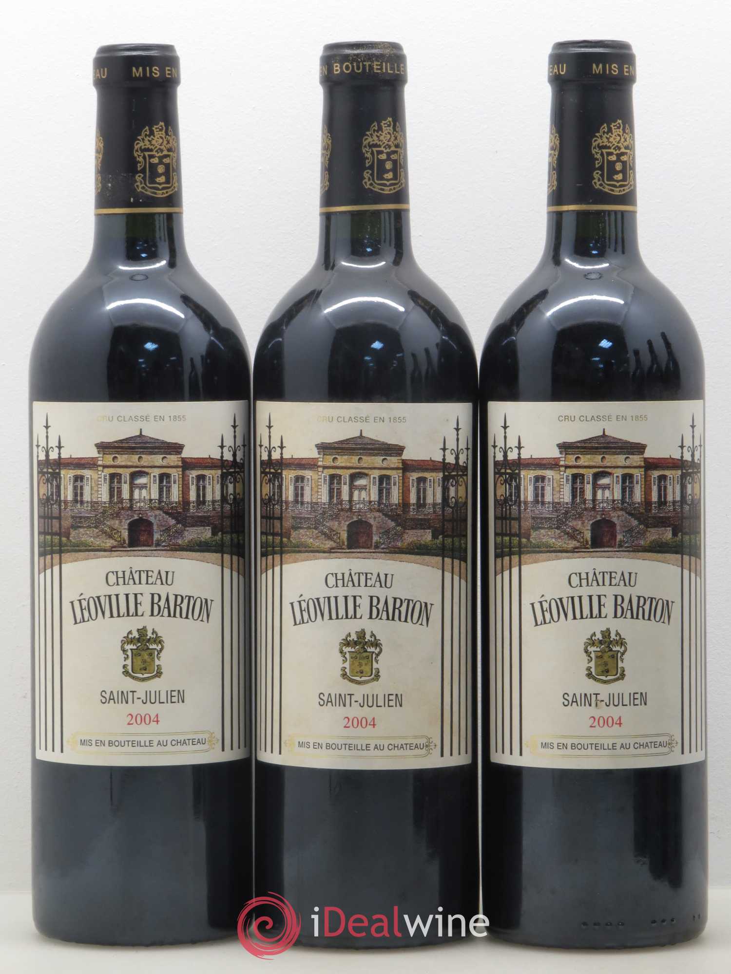 Château Léoville Barton 2ème Grand Cru Classé 2004 - Lot de 6 bouteilles - 1