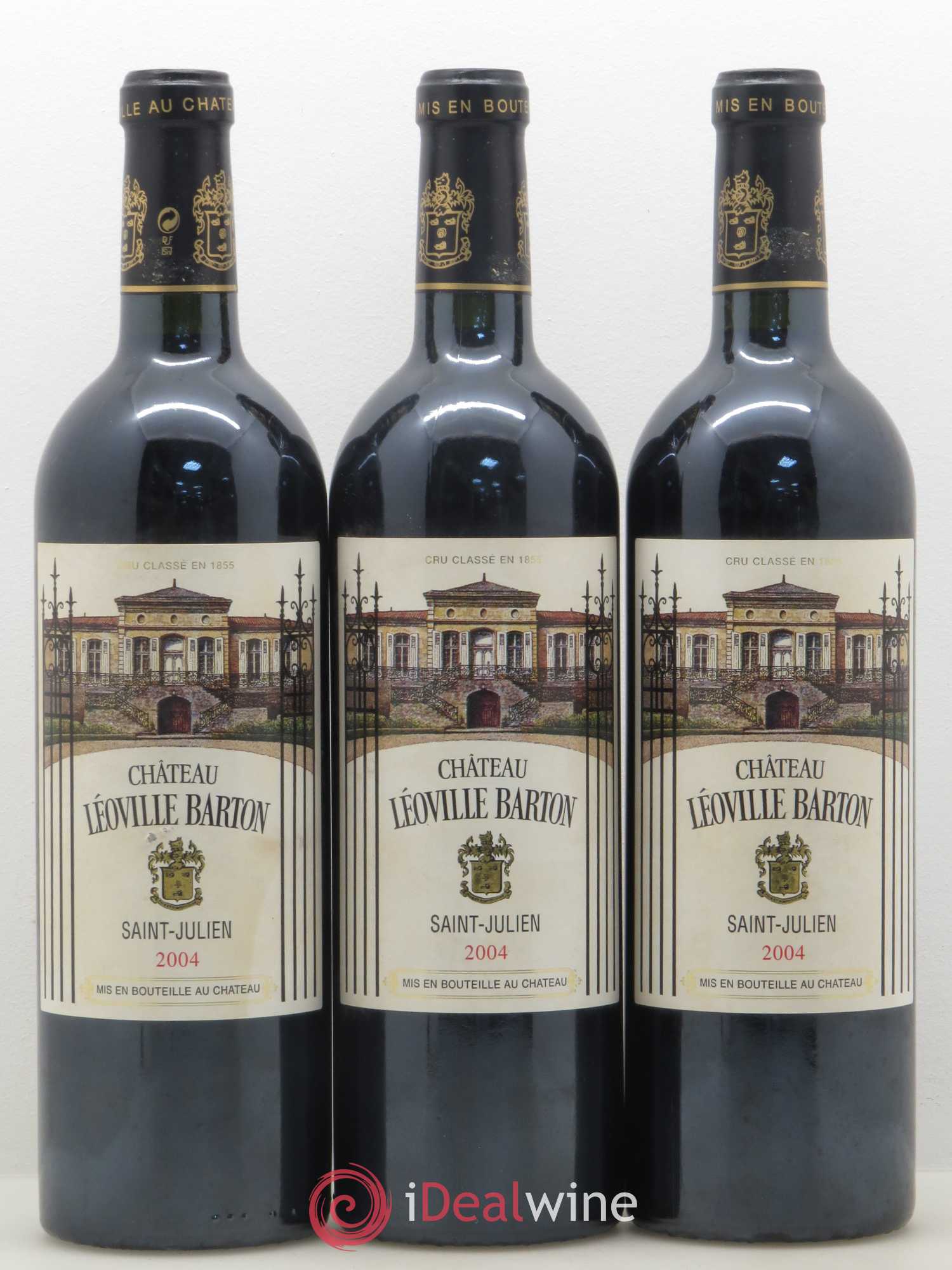 Château Léoville Barton 2ème Grand Cru Classé 2004 - Lot de 6 bouteilles - 2