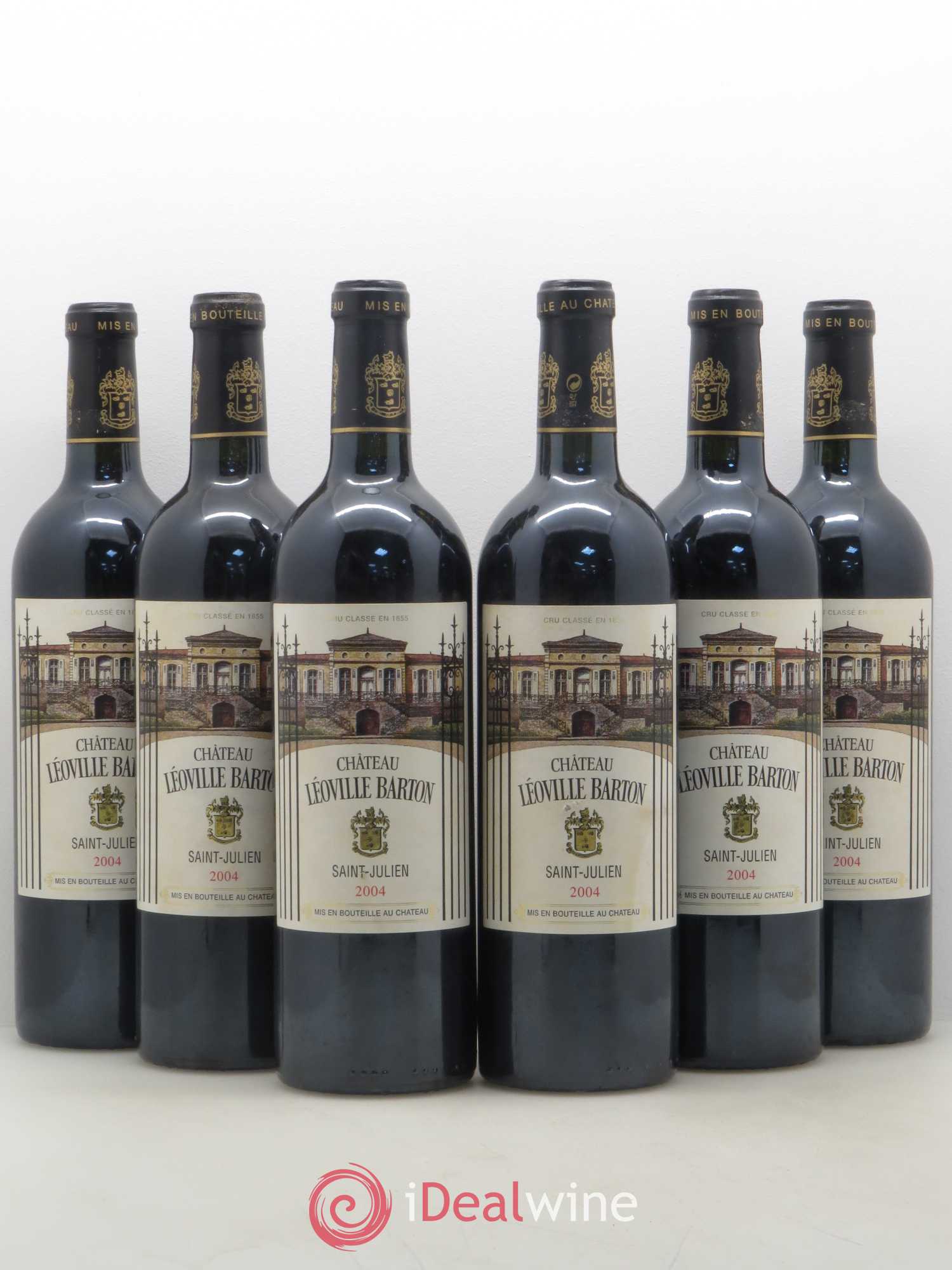 Château Léoville Barton 2ème Grand Cru Classé 2004 - Lot de 6 bouteilles - 0