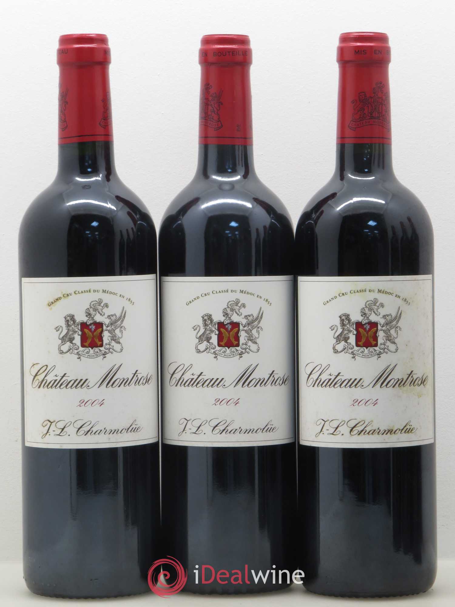 Château Montrose 2ème Grand Cru Classé 2004 - Lot de 6 bouteilles - 1