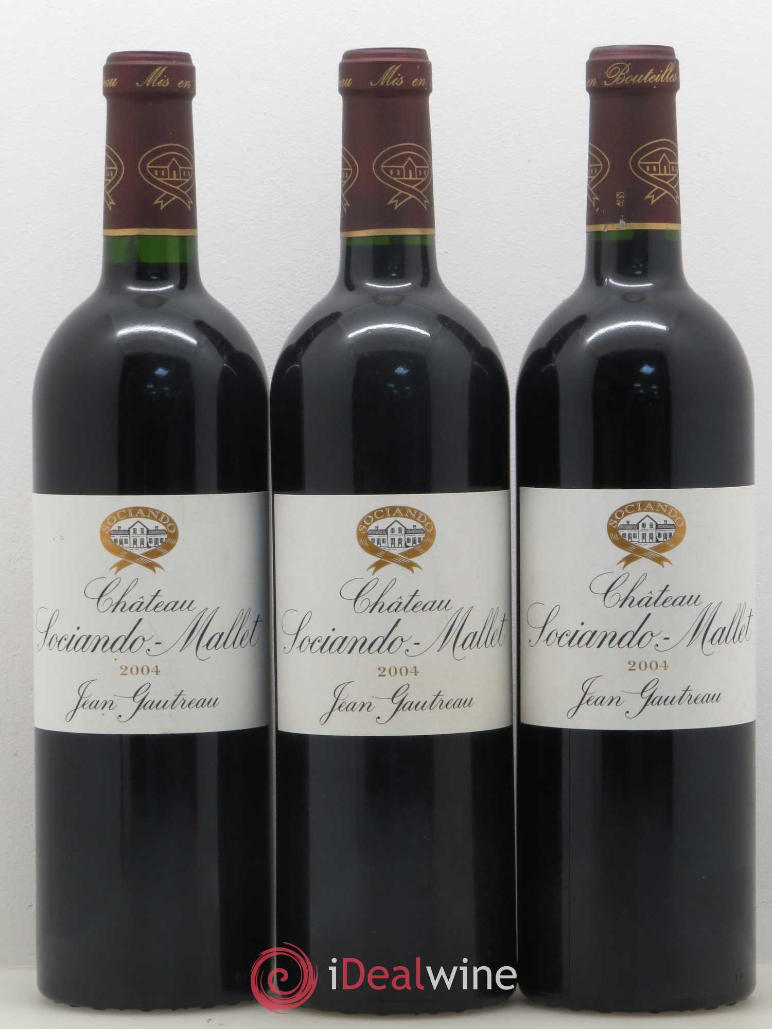 Château Sociando Mallet 2004 - Lot de 12 bouteilles - 3