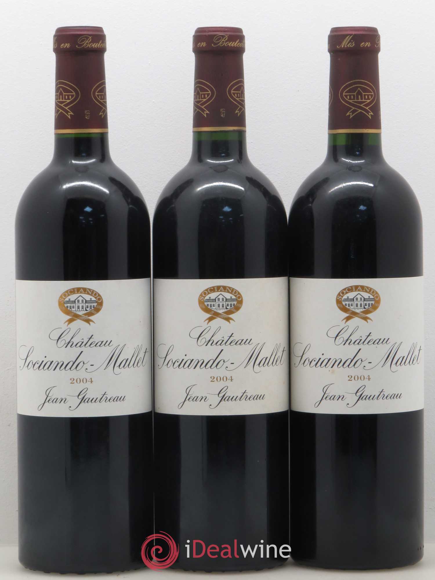 Château Sociando Mallet 2004 - Lot de 12 bouteilles - 4