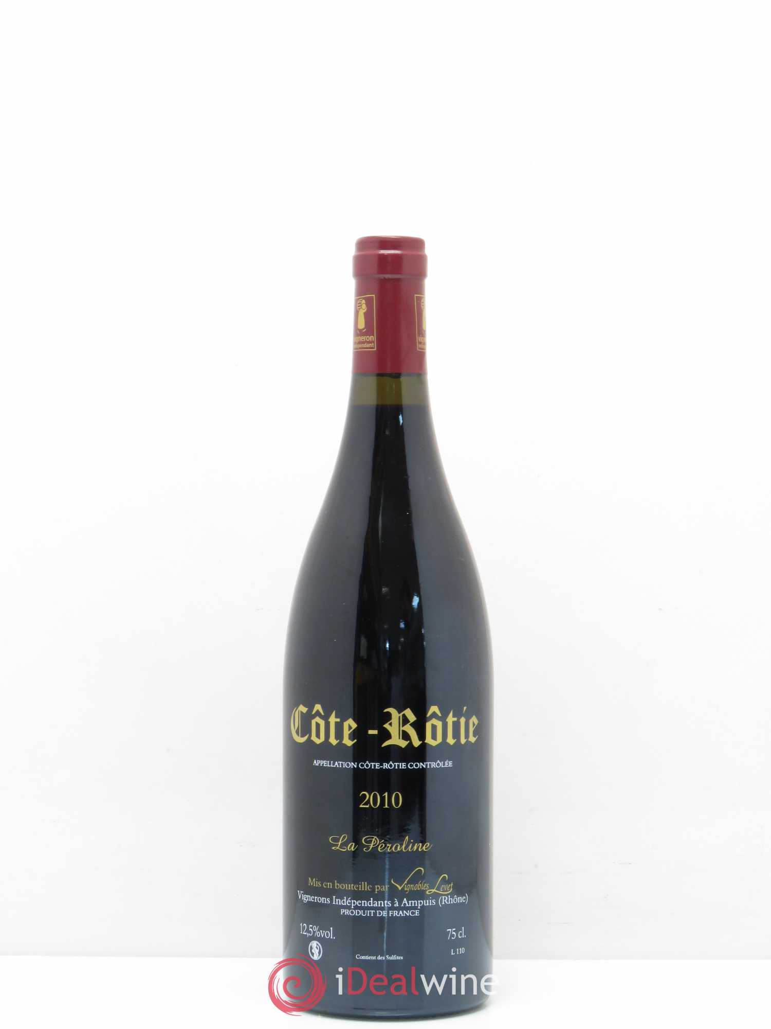 Côte-Rôtie La Péroline Vignobles Levet 2010 - Lot de 1 bouteille - 1