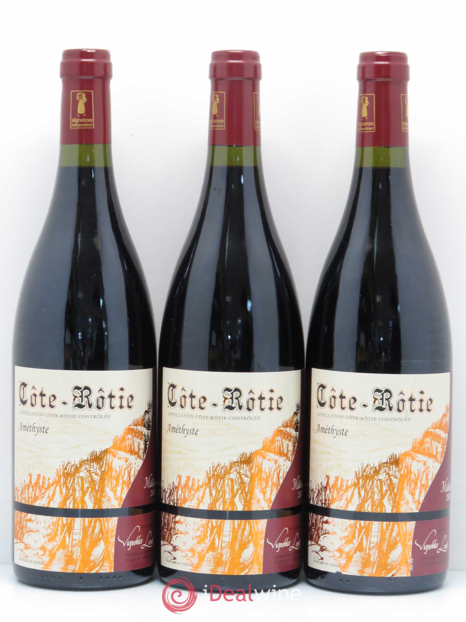 Côte-Rôtie Améthyste Vignobles Levet 2011 - Lot de 3 bouteilles - 0