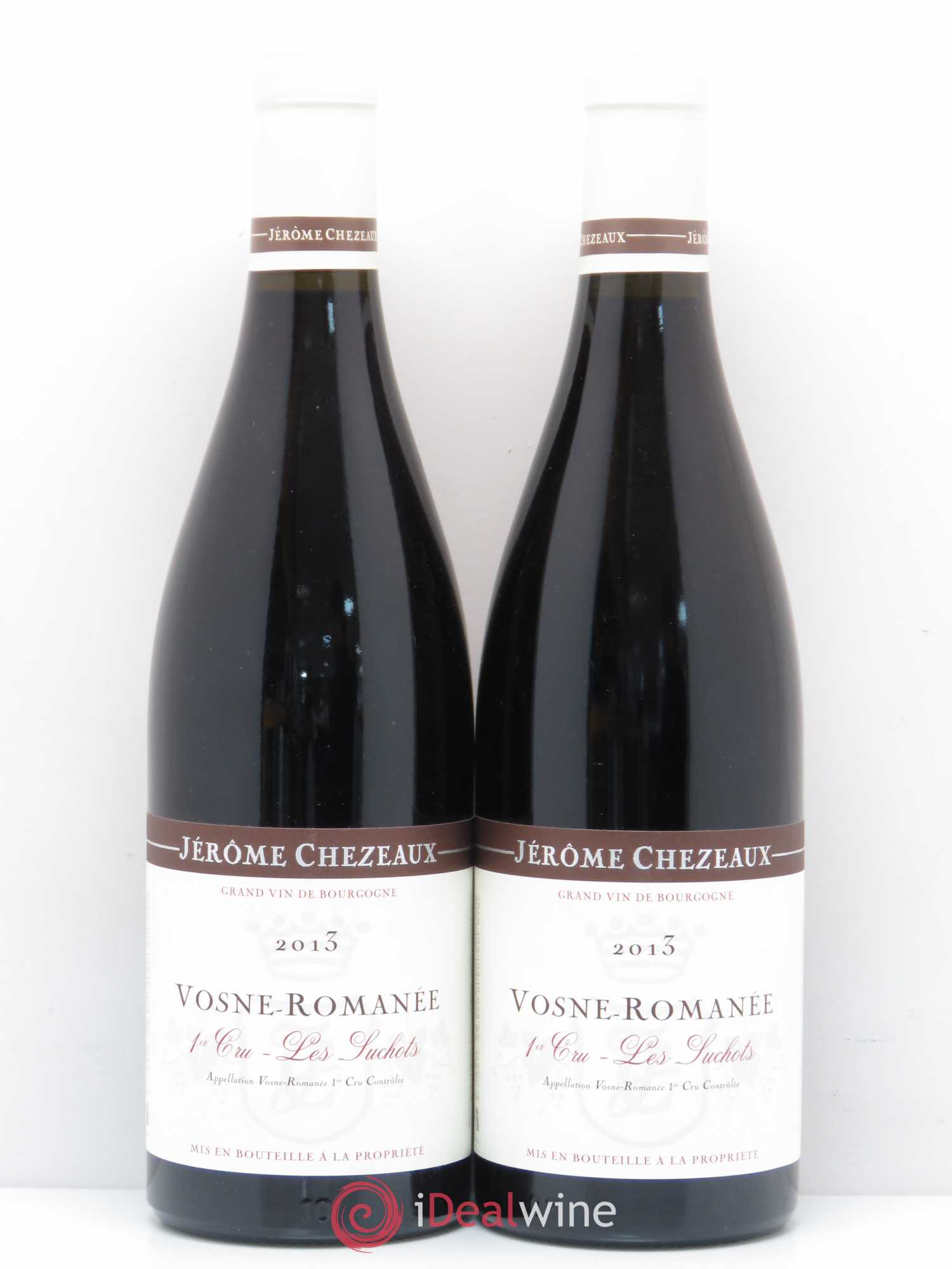 Vosne-Romanée 1er Cru Les Suchots Jerome Chezeaux 2013 - Posten von 2 Flaschen - 0