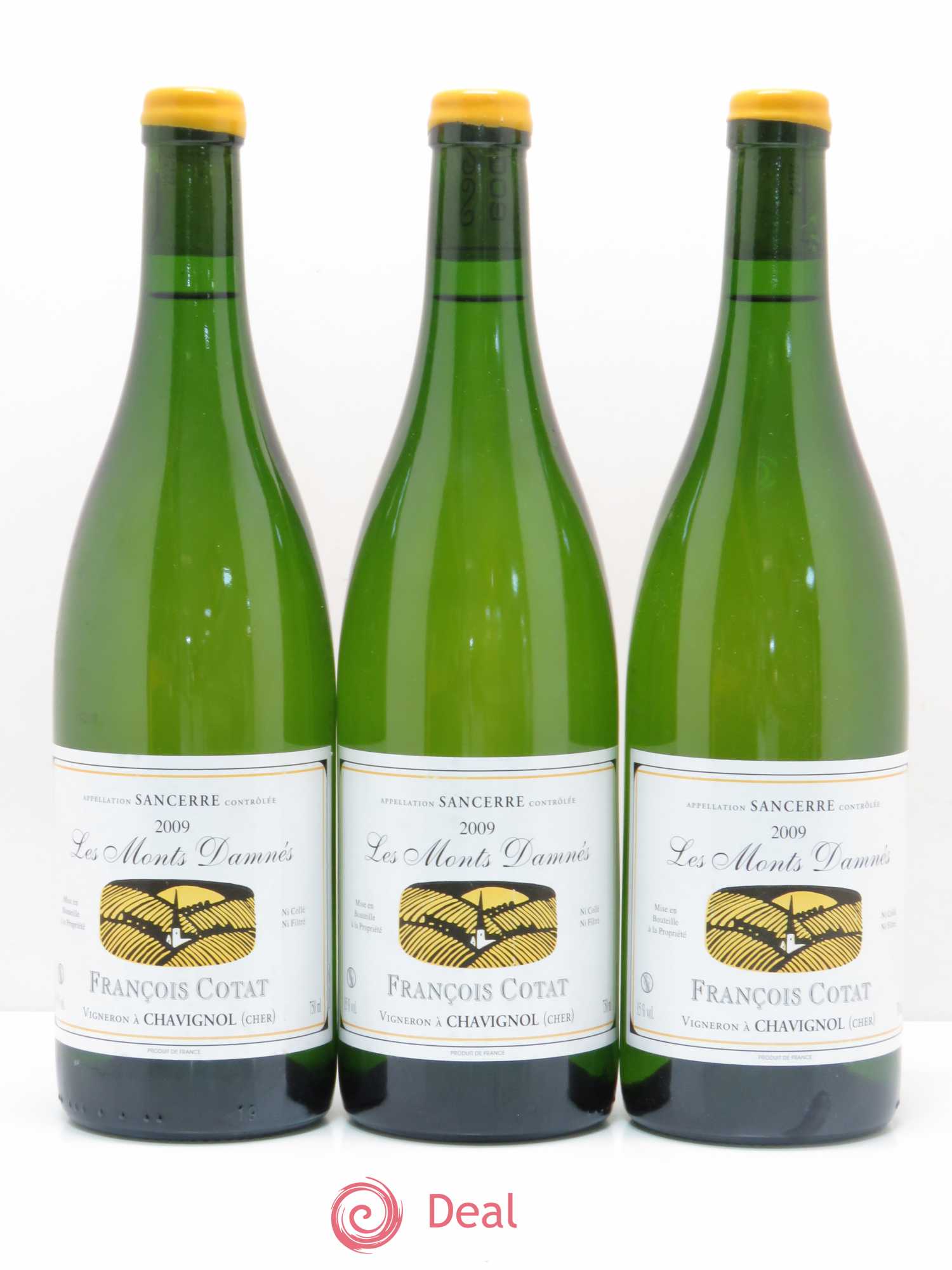 Sancerre Les Monts Damnés François Cotat 2009 - Lot de 3 bouteilles - 0