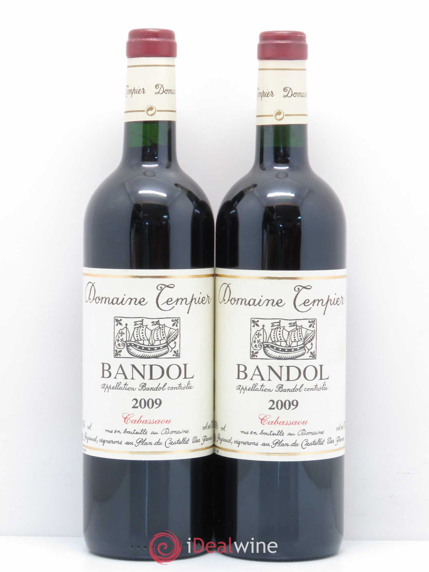 Bandol Domaine Tempier Cuvée Cabassaou Famille Peyraud 2009 - Lot de 2 bouteilles - 0