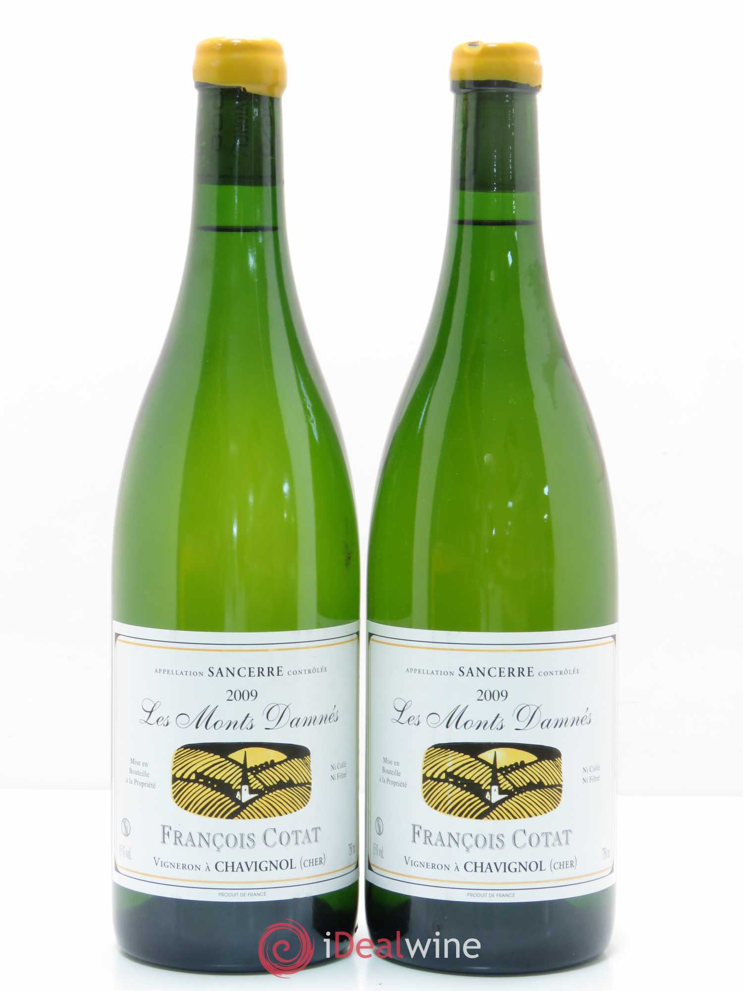 Sancerre Les Monts Damnés François Cotat 2009 - Lot de 2 bouteilles - 0