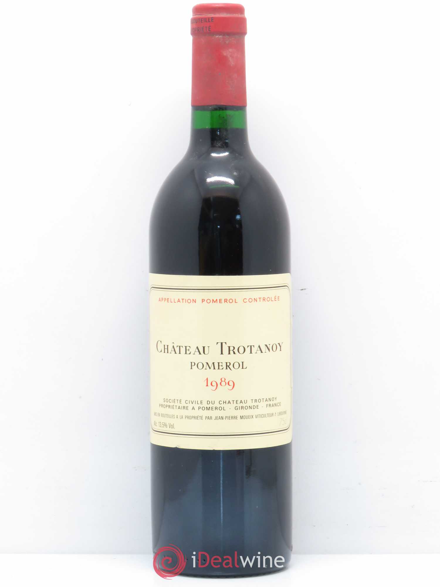 Château Trotanoy 1989 - Lot de 1 bouteille - 0