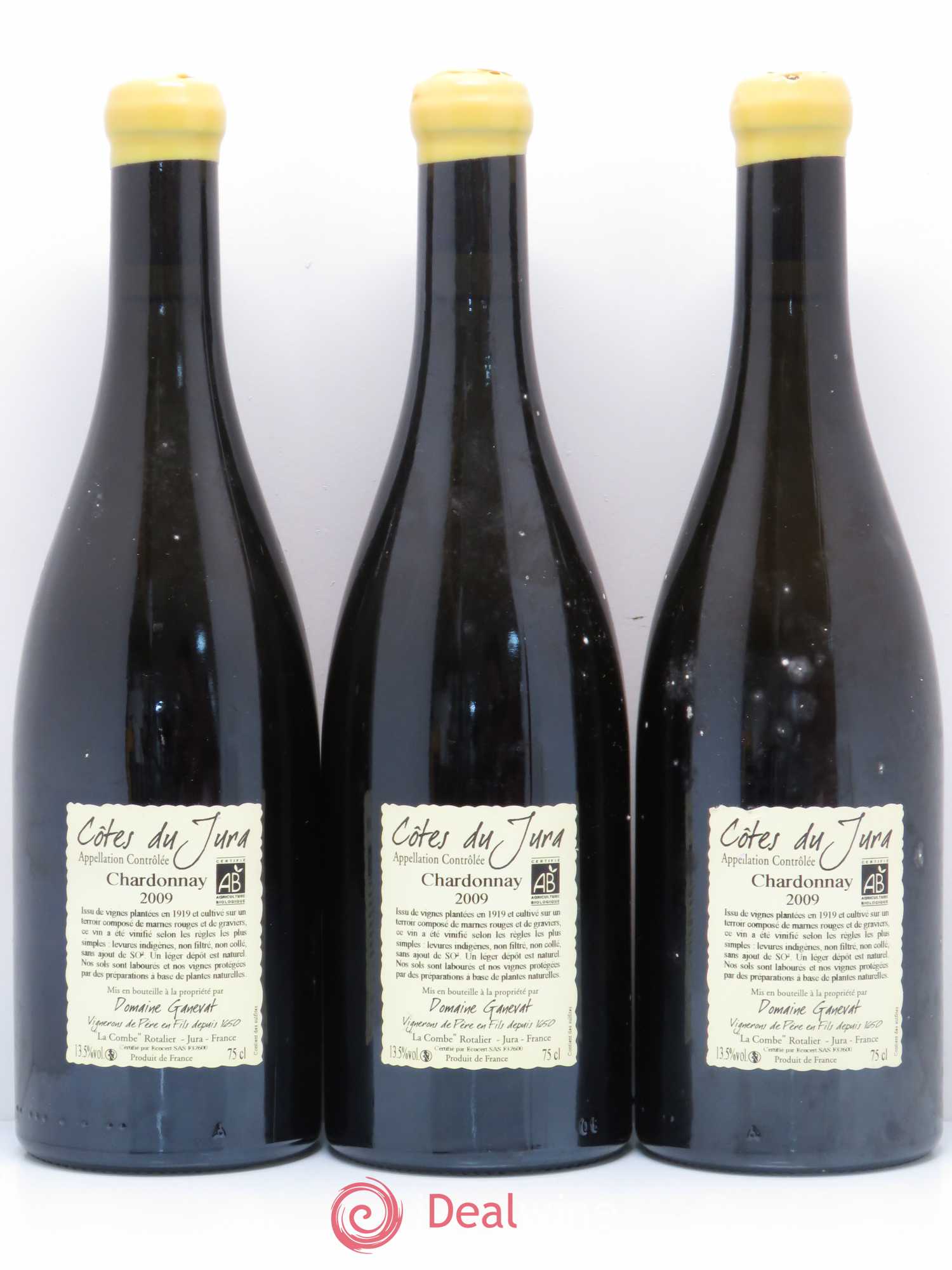 Côtes du Jura Les Grands Teppes Vieilles Vignes Jean-François Ganevat (Domaine) 2009 - Lot de 3 bouteilles - 1