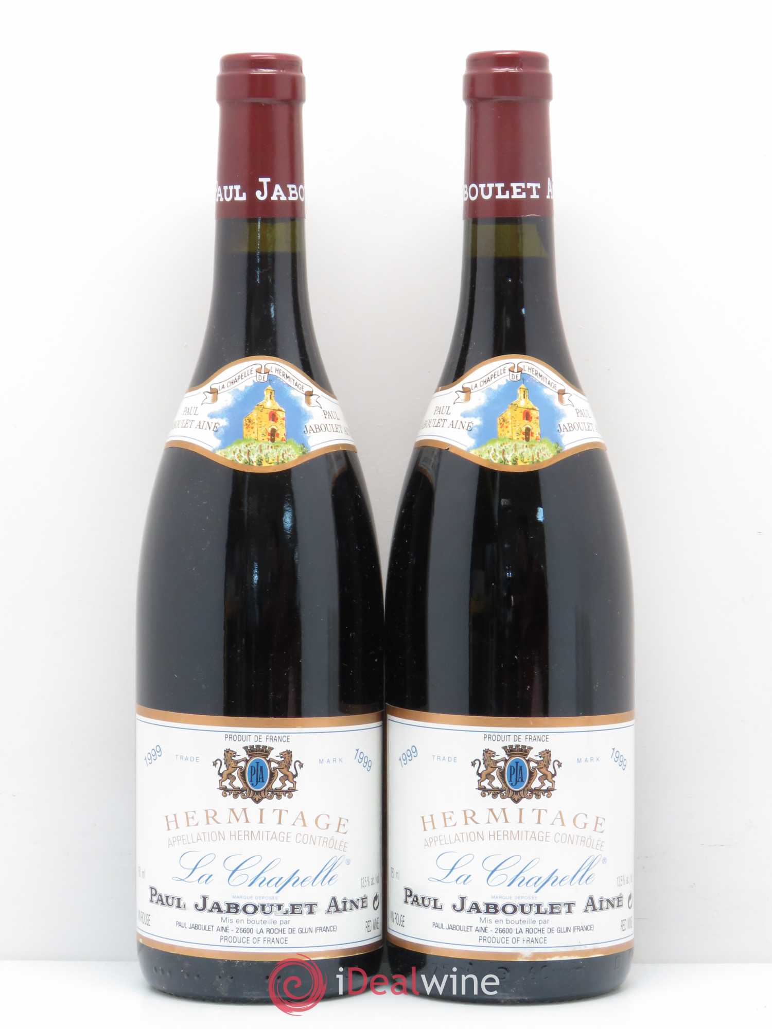 Hermitage La Chapelle Paul Jaboulet Ainé 1999 - Lot de 2 bouteilles - 0