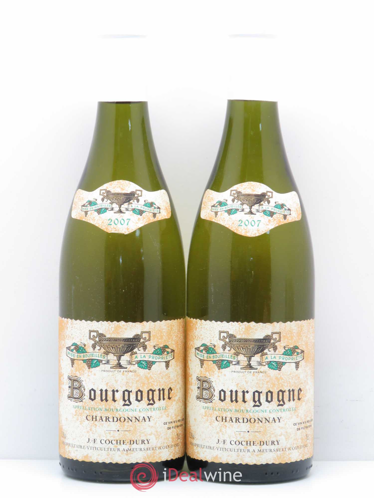 Bourgogne Coche Dury (Domaine) 2007 - Lot de 2 bouteilles - 0