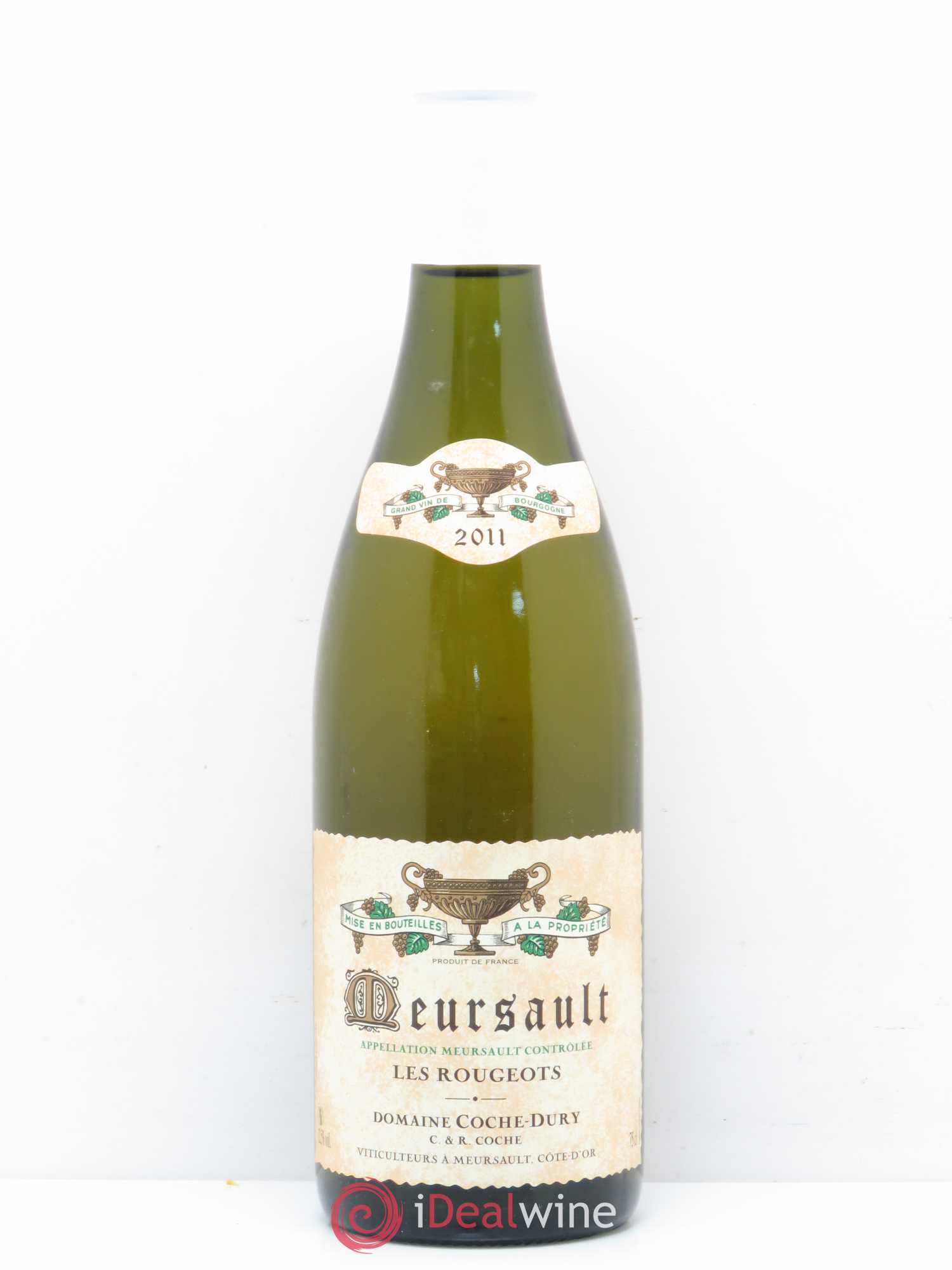 Meursault Les Rougeots Coche Dury (Domaine) 2011 - Lot de 1 bouteille - 0