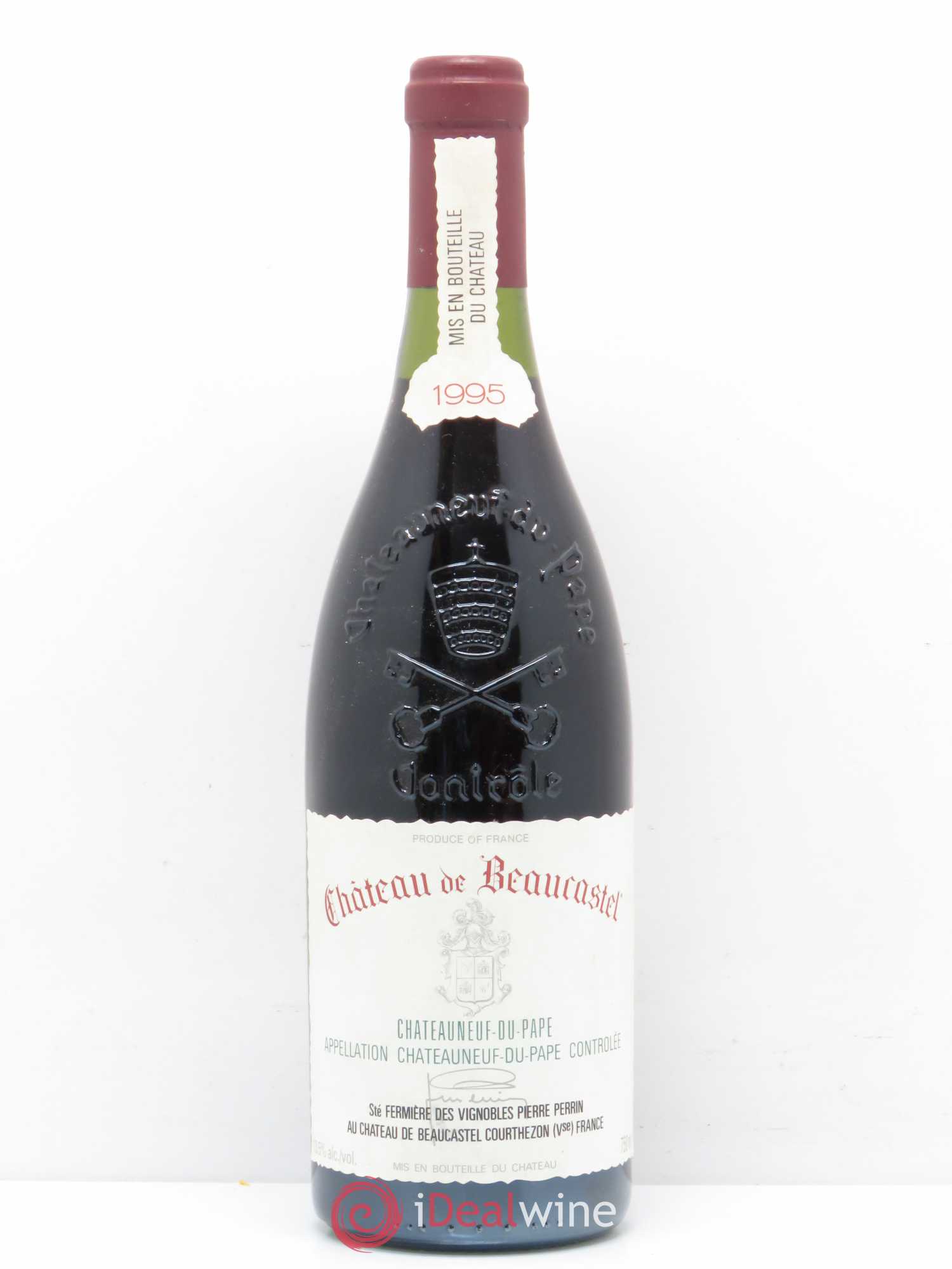 Châteauneuf-du-Pape Château de Beaucastel Famille Perrin 1995 - Lot de 1 bouteille - 0