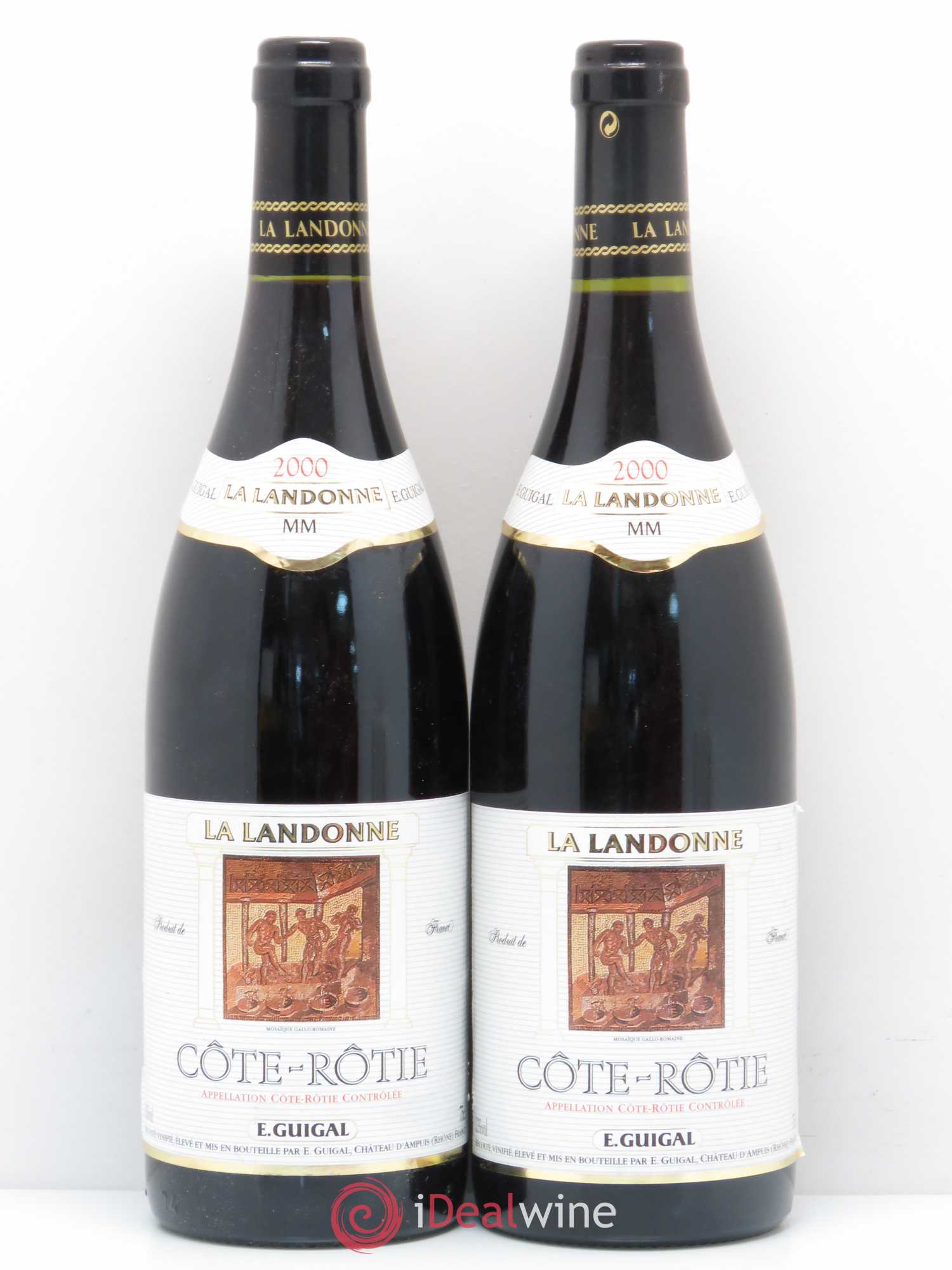 Côte-Rôtie La Landonne Guigal 2000 - Lot de 2 bouteilles - 0