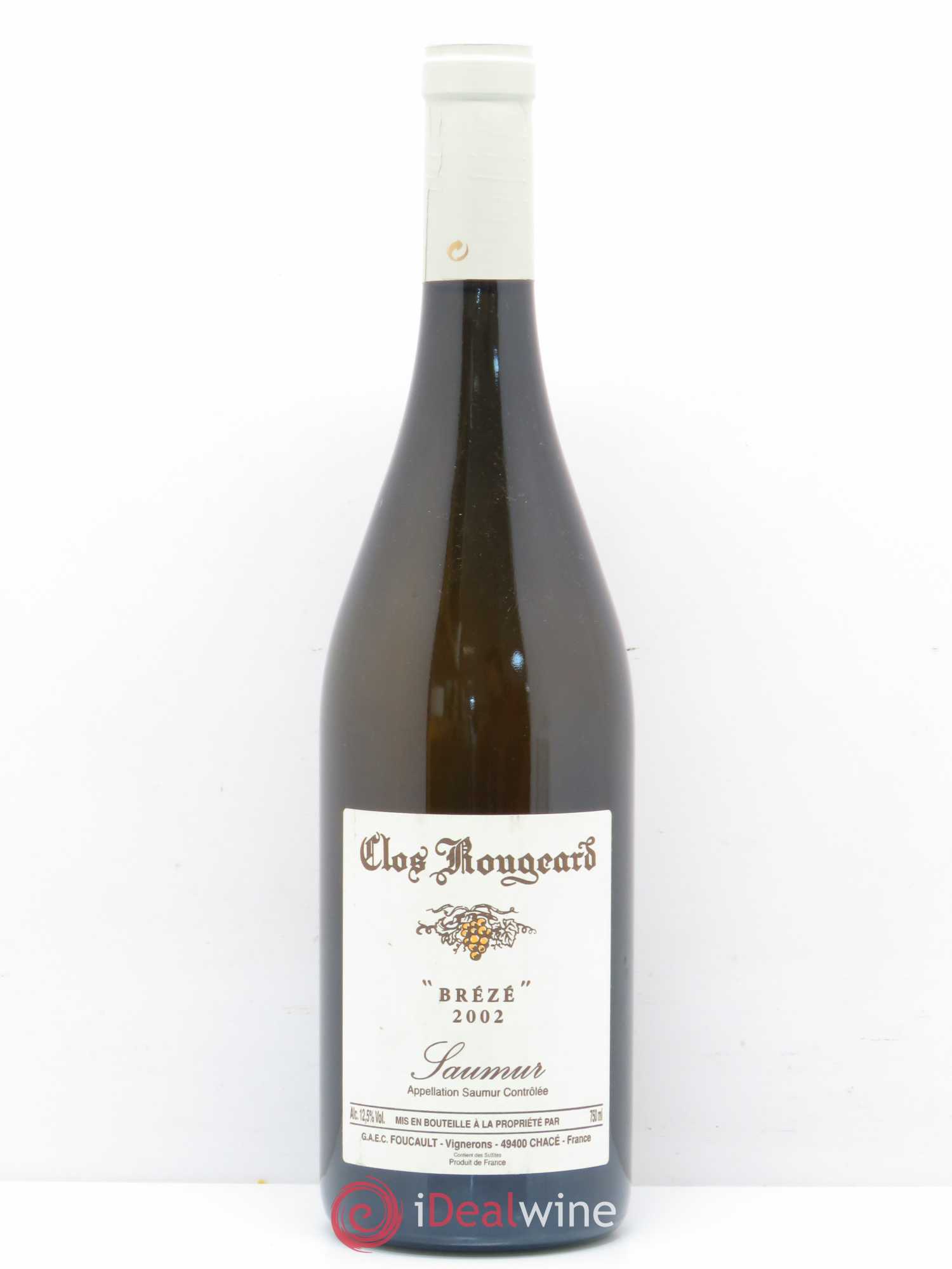 Saumur Brézé Clos Rougeard 2002 - Lot de 1 bouteille - 0