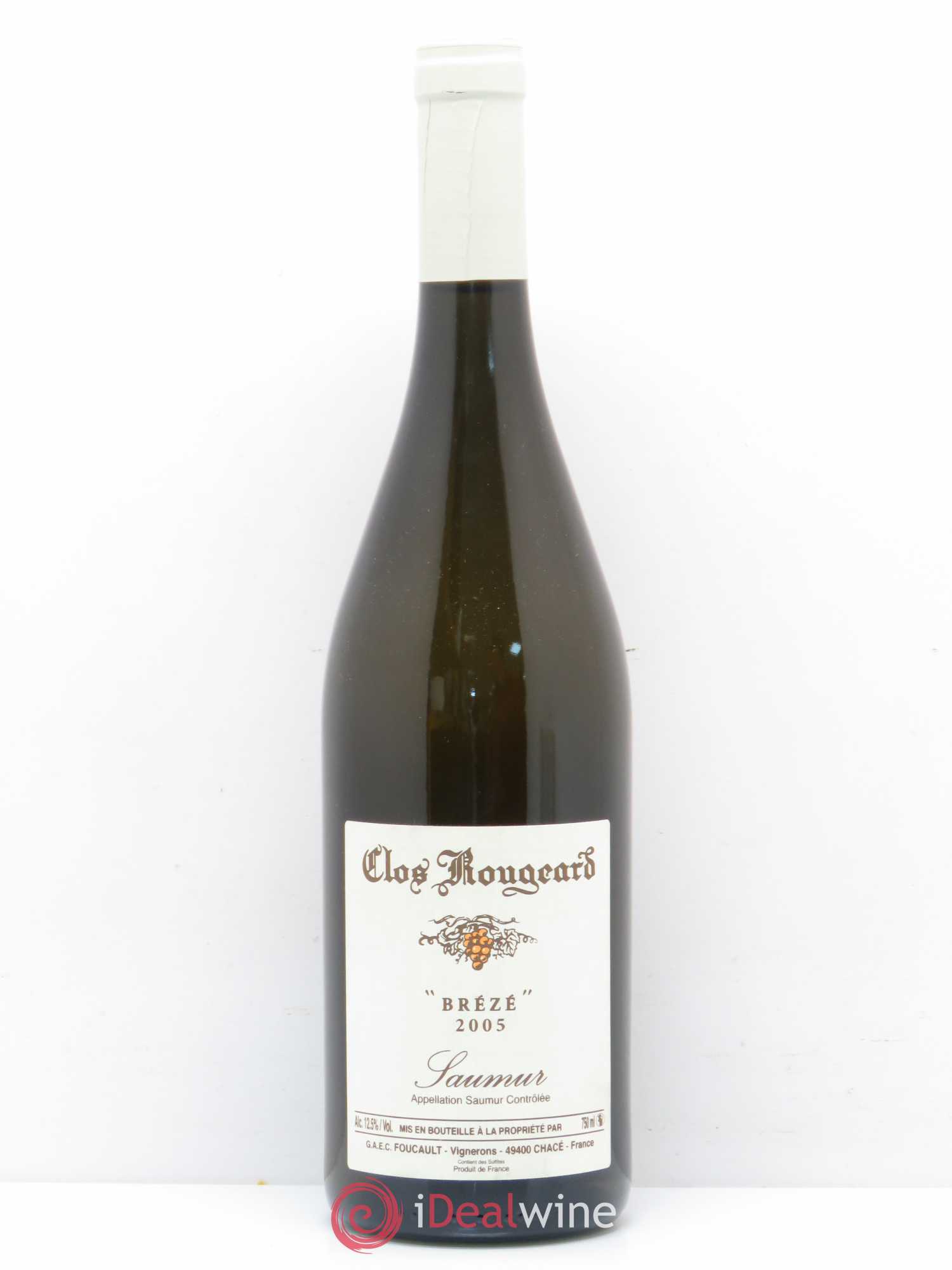 Saumur Brézé Clos Rougeard 2005 - Lot de 1 bouteille - 0
