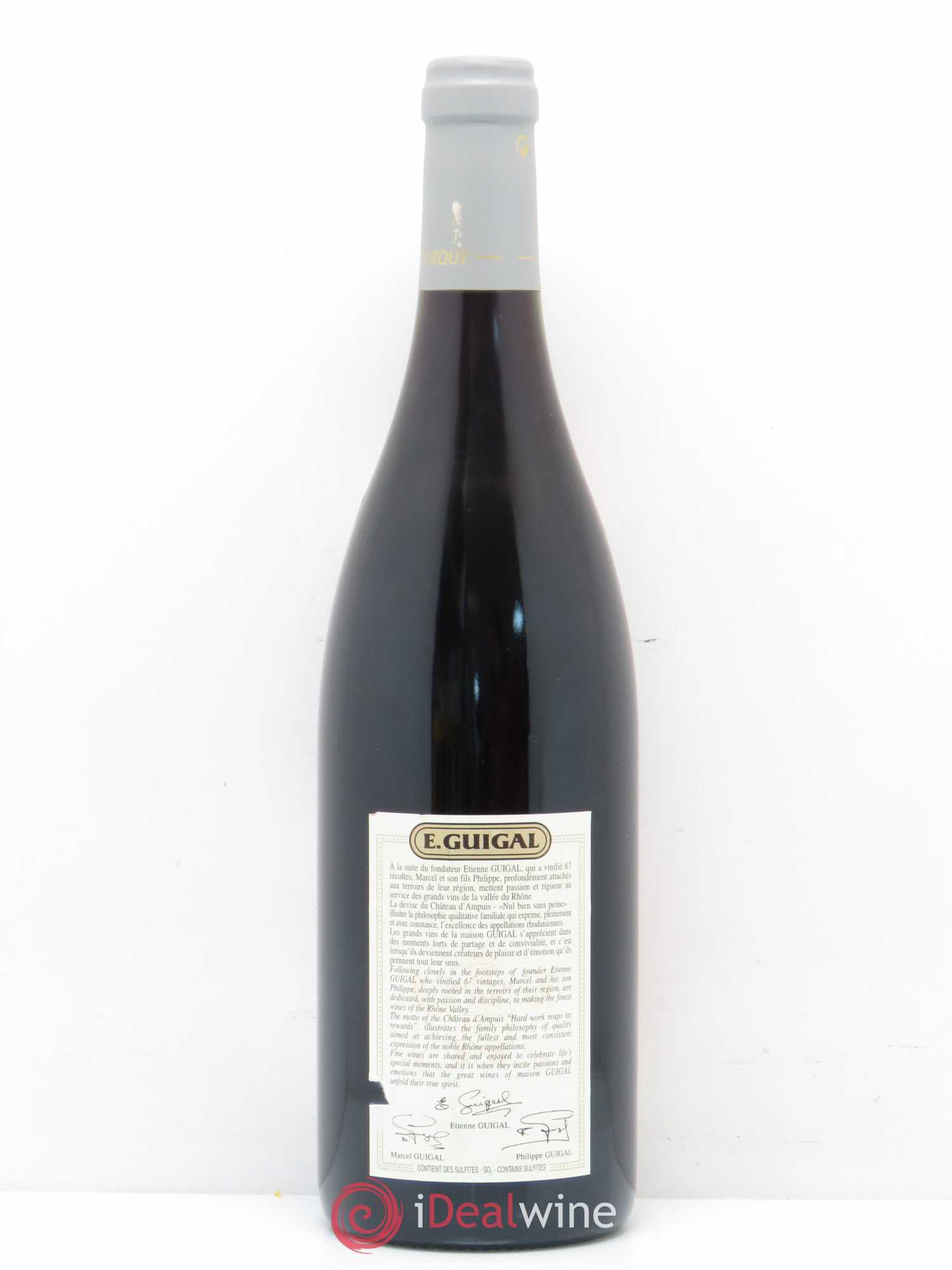 Côte-Rôtie La Turque Guigal 2002 - Lot de 1 bouteille - 1