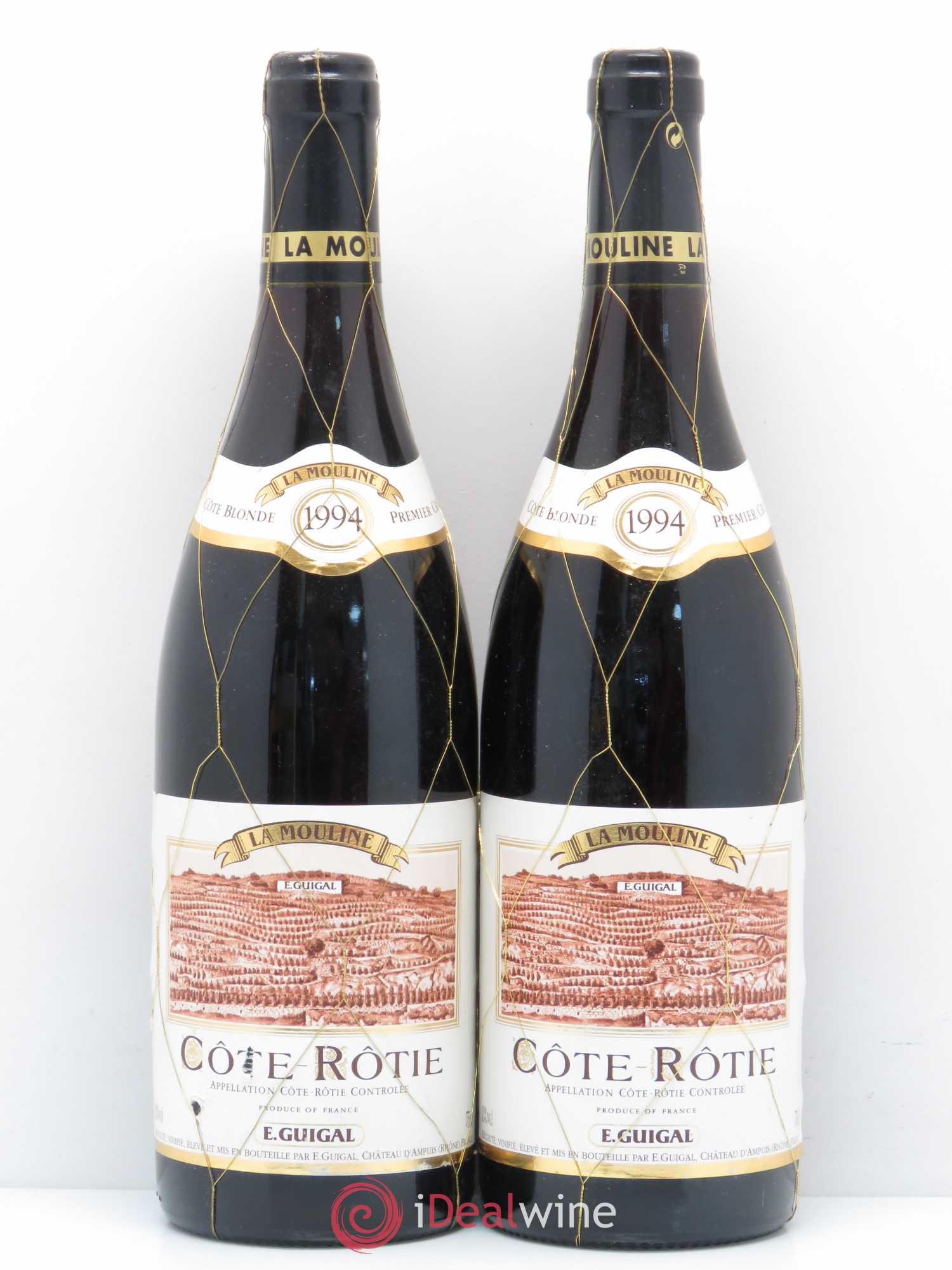 Côte-Rôtie La Mouline Guigal 1994 - Lot de 2 bouteilles - 0