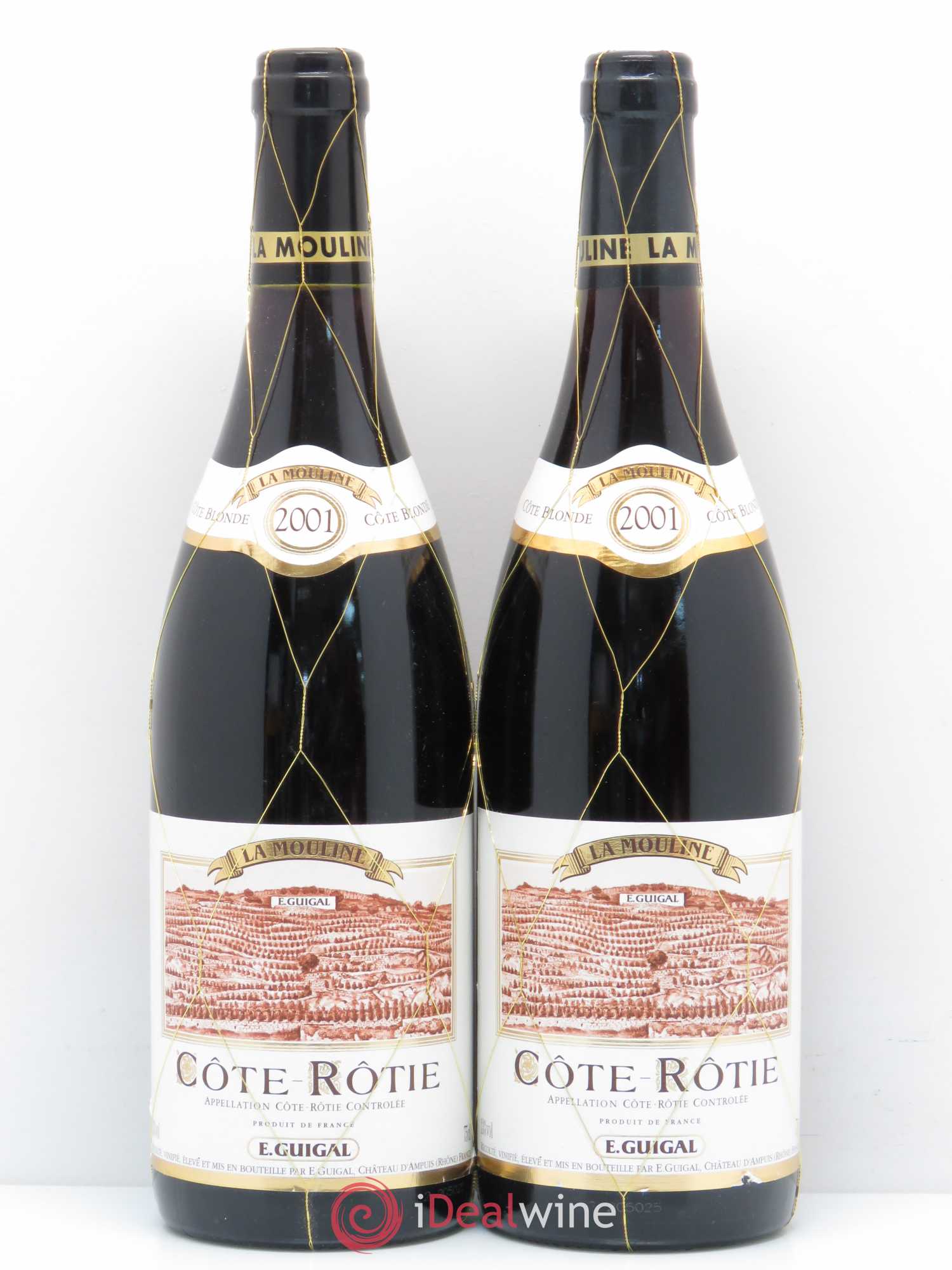 Côte-Rôtie La Mouline Guigal 2001 - Lot de 2 bouteilles - 0